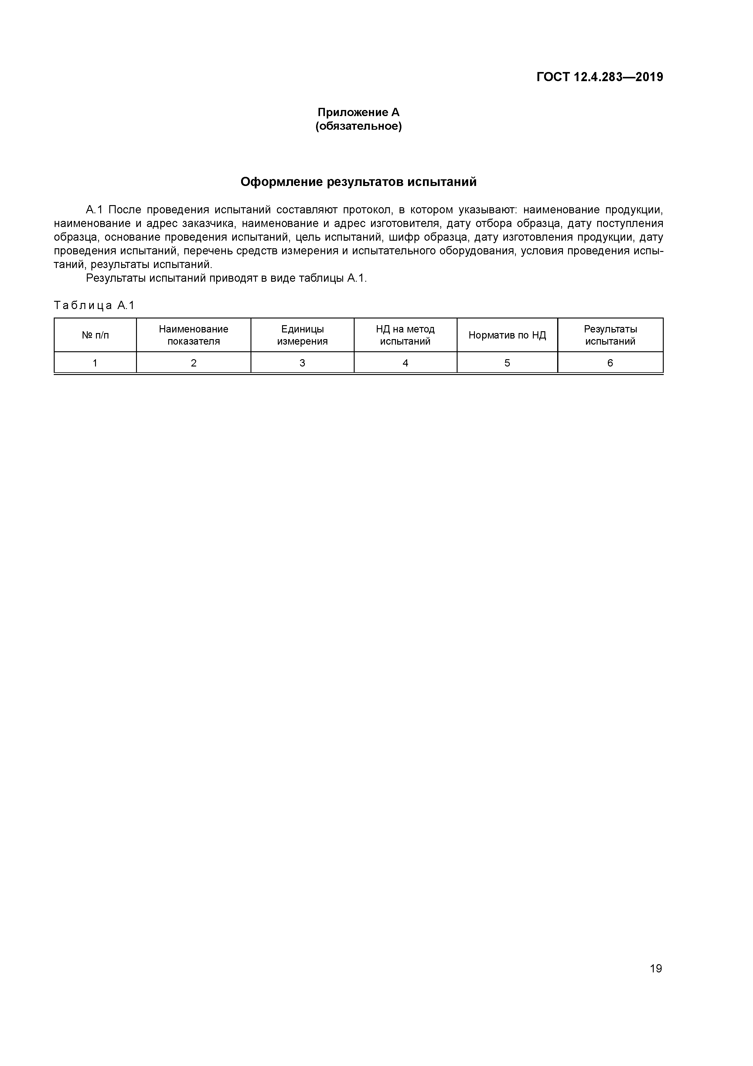 ГОСТ 12.4.283-2019