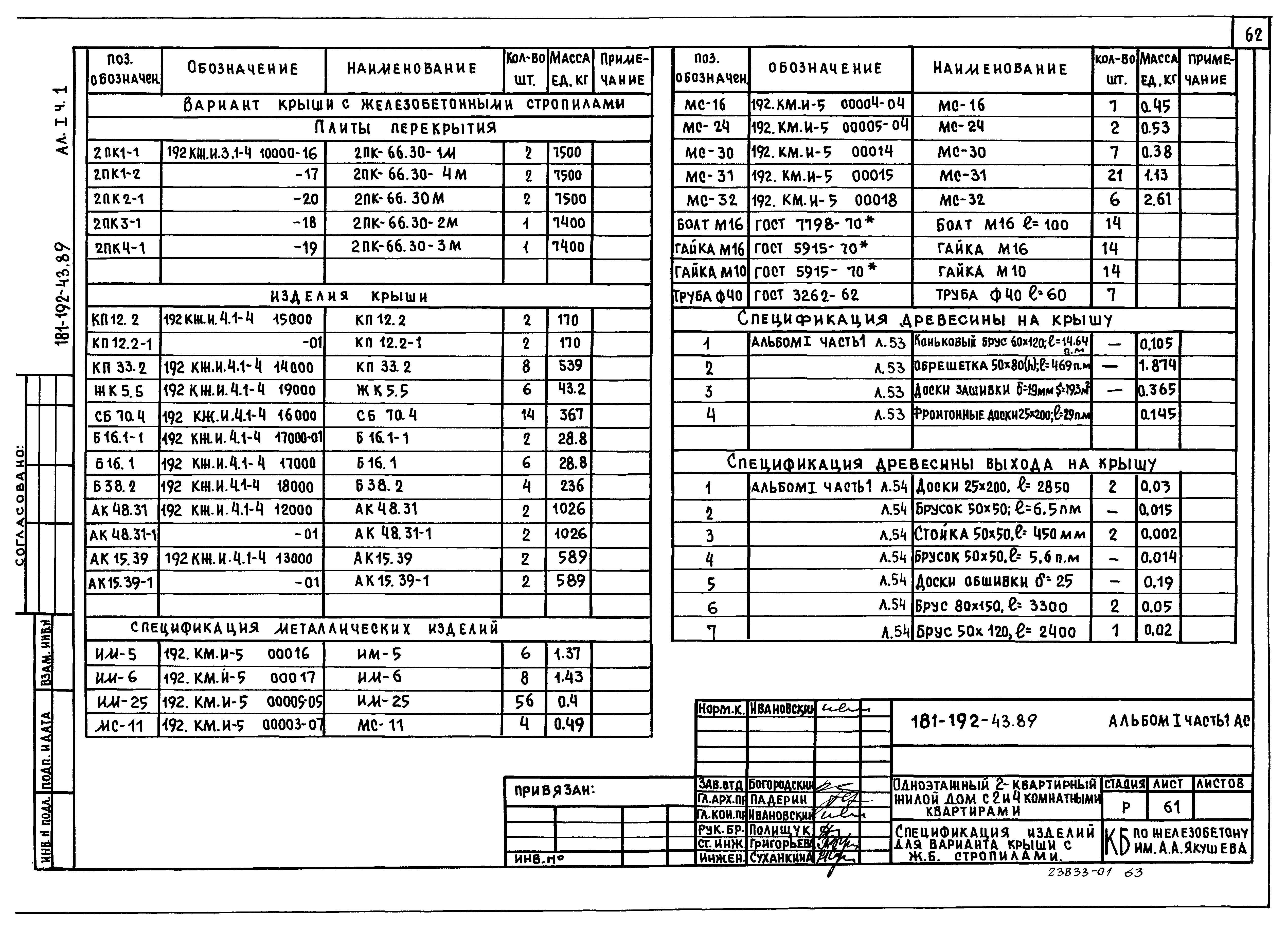 Типовой проект 181-192-43.89