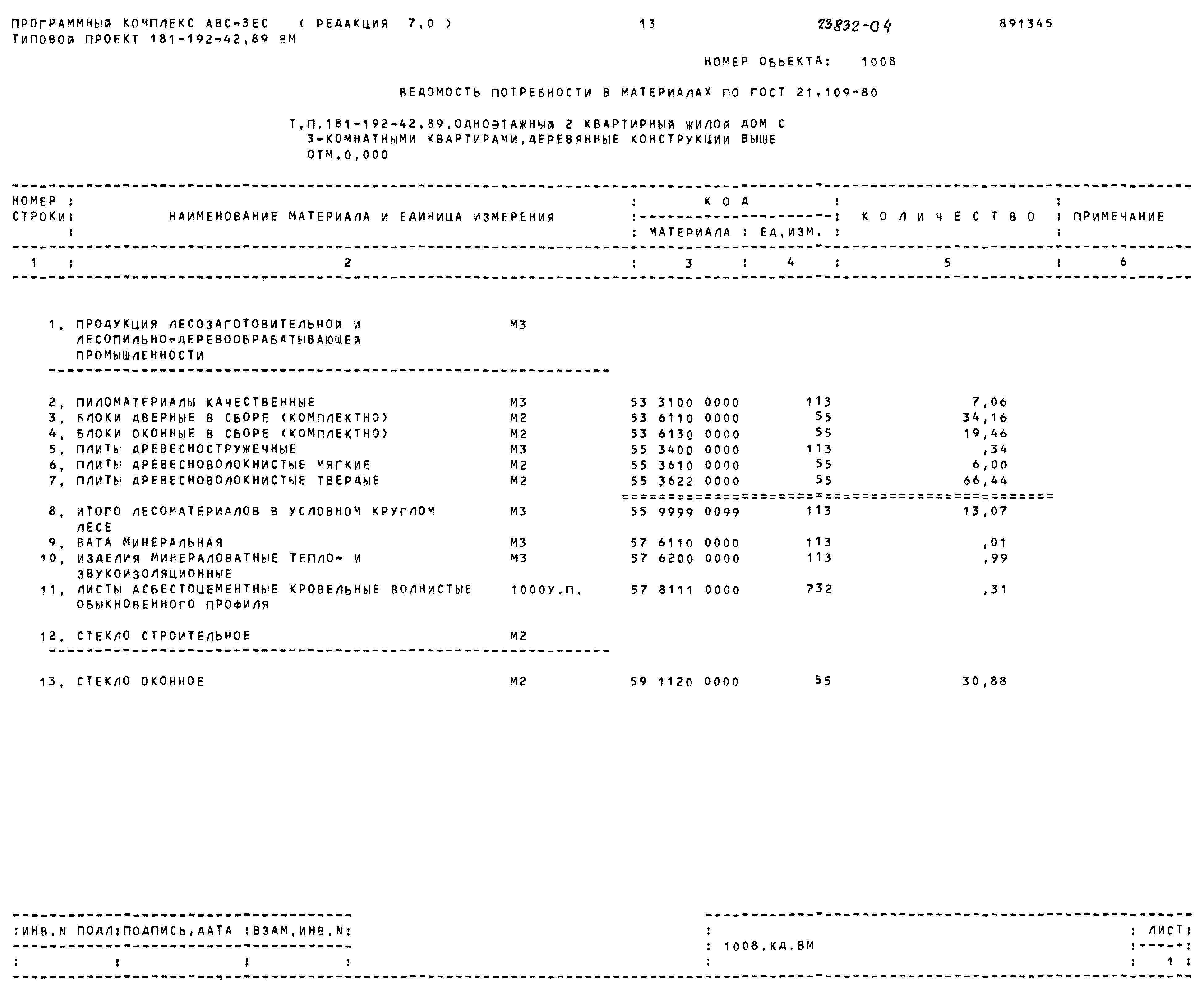 Типовой проект 181-192-42.89