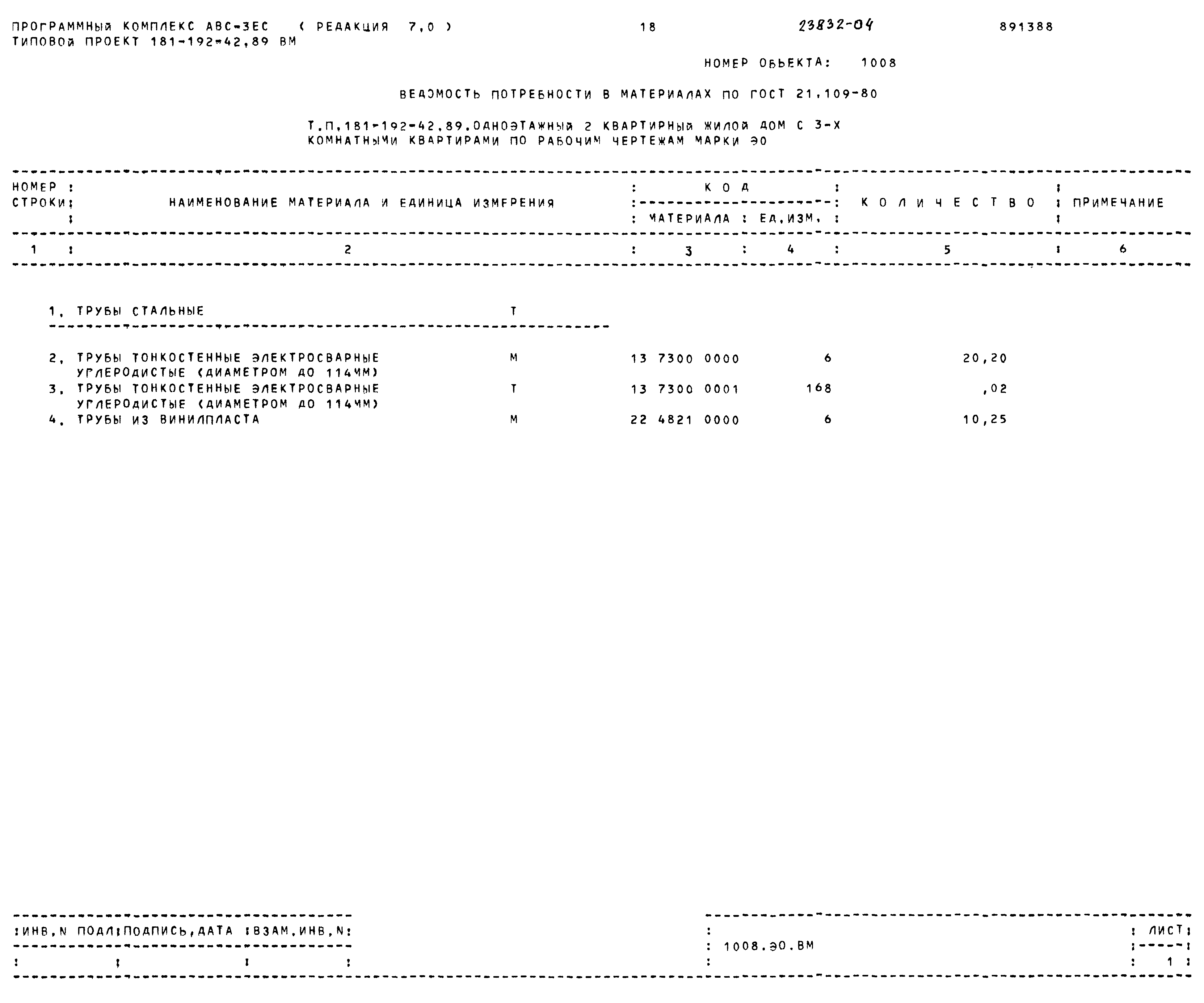 Типовой проект 181-192-42.89