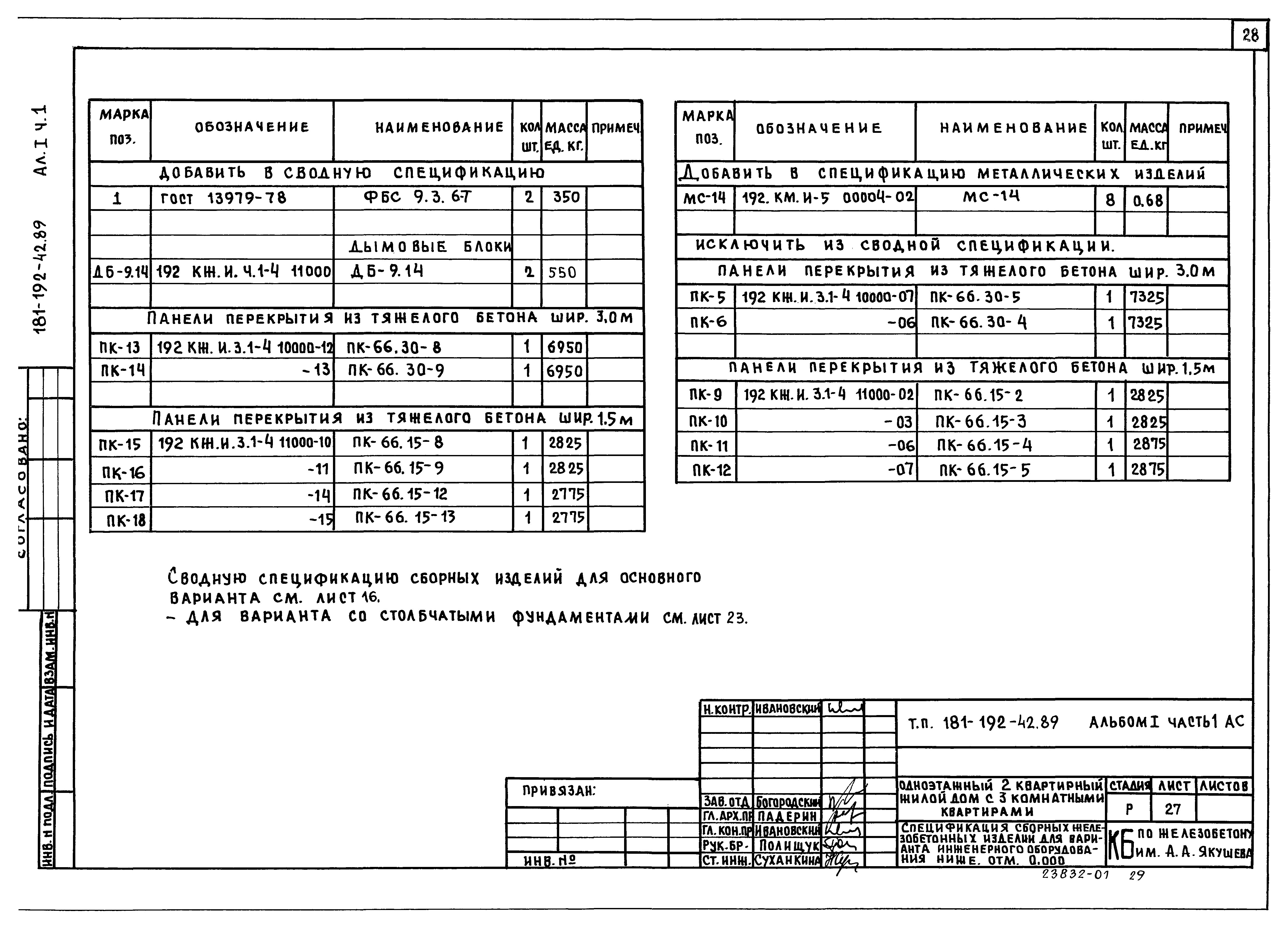 Типовой проект 181-192-42.89