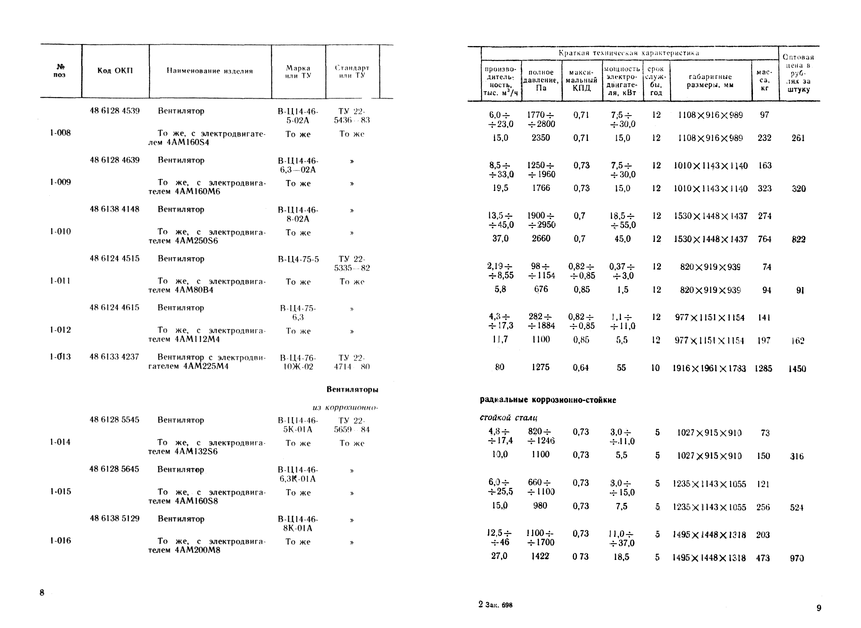 Прейскурант 23-08