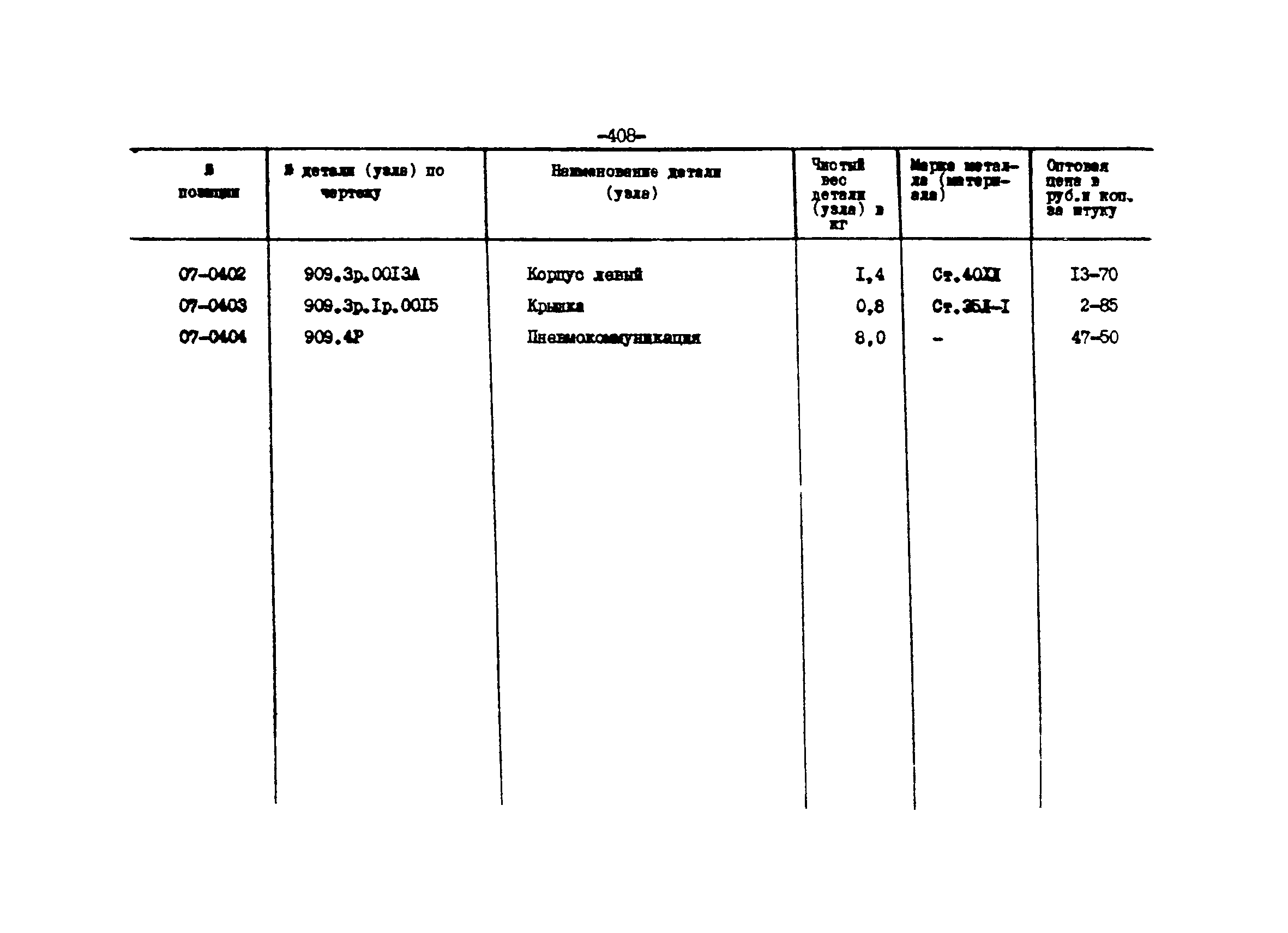 Прейскурант 27-01-44