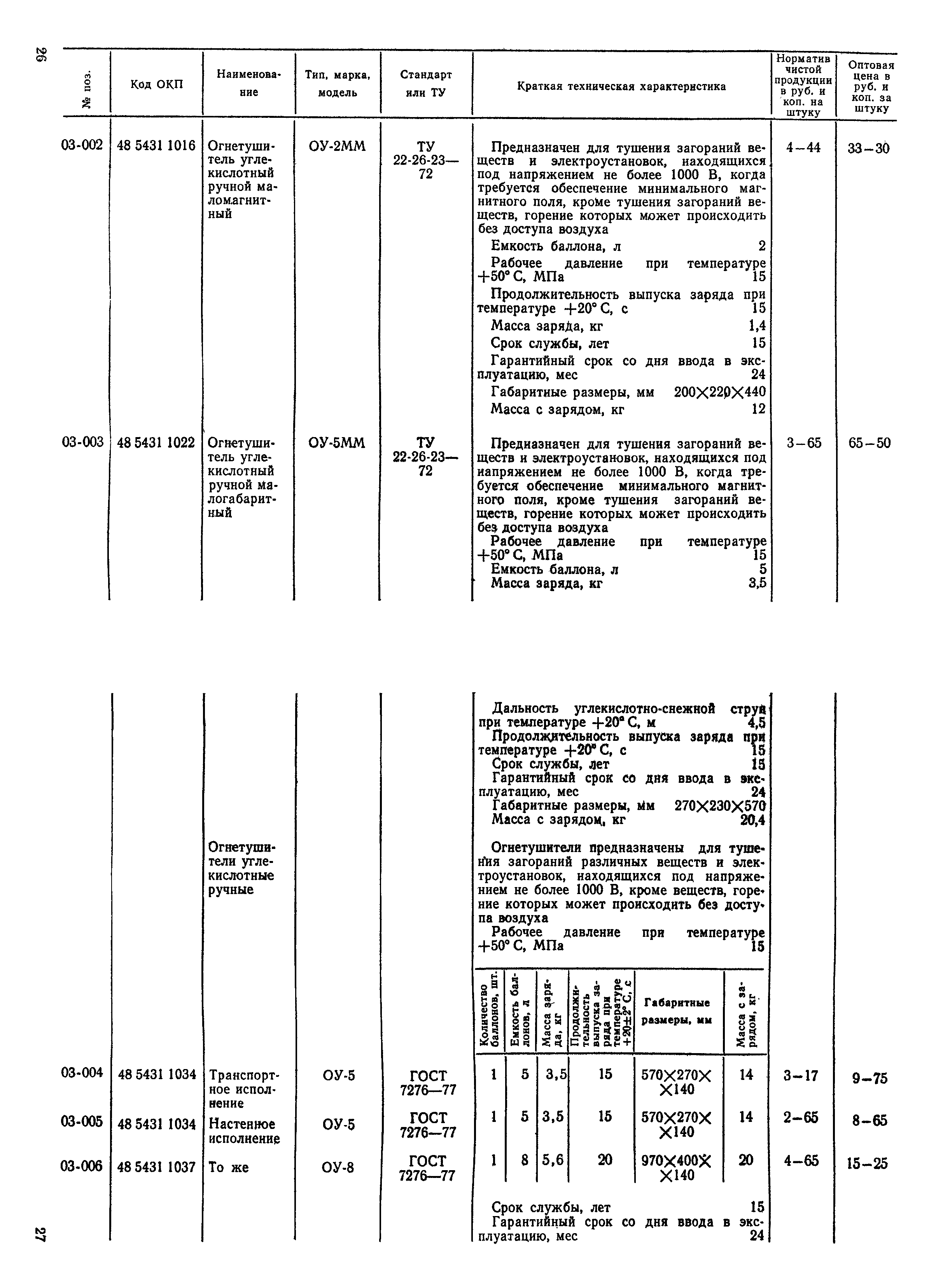 Прейскурант 24-02