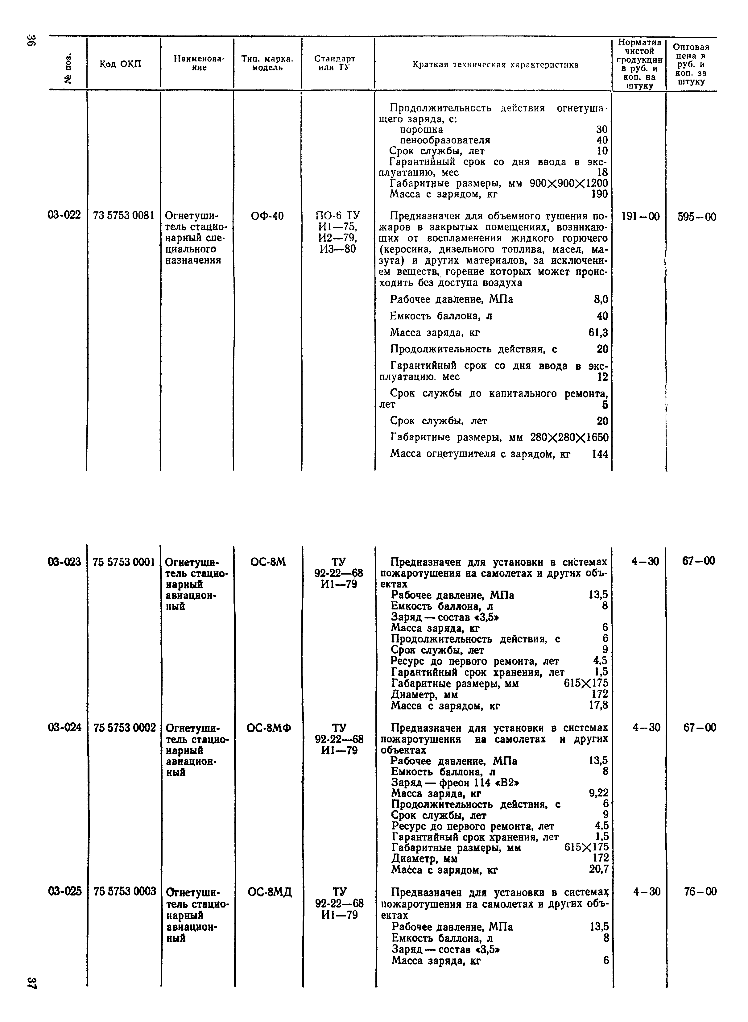 Прейскурант 24-02