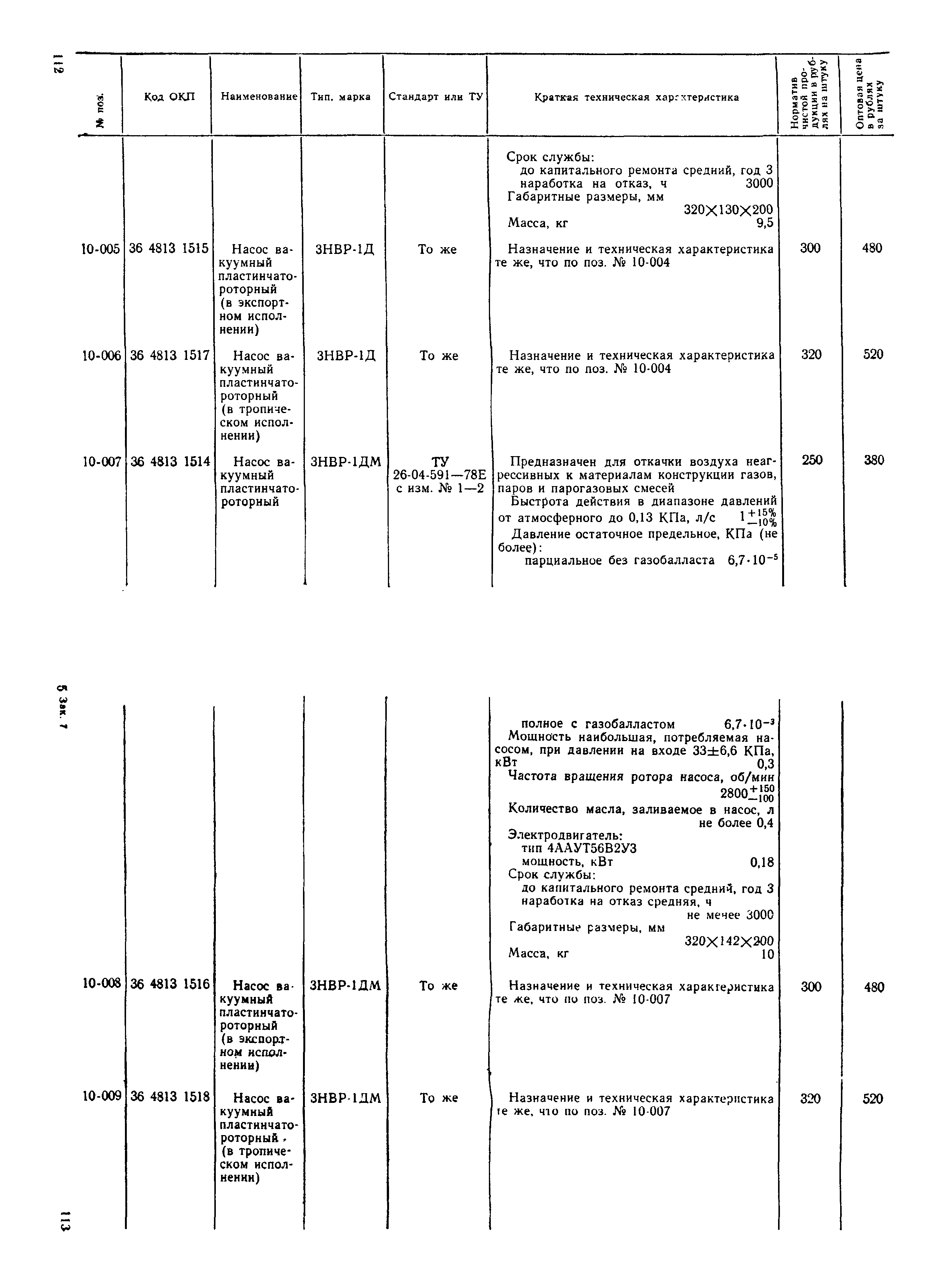 Прейскурант 23-11