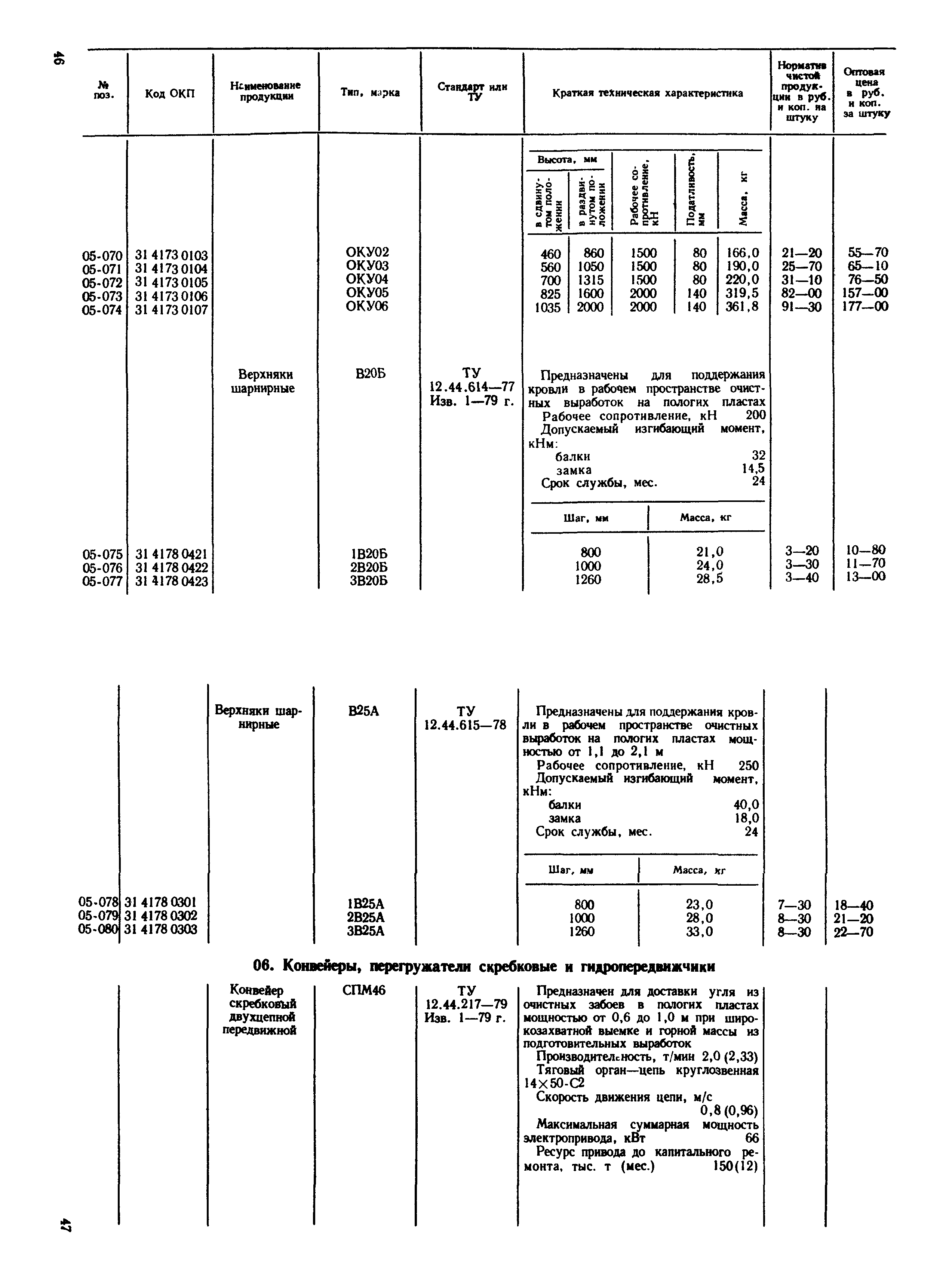 Прейскурант 19-02