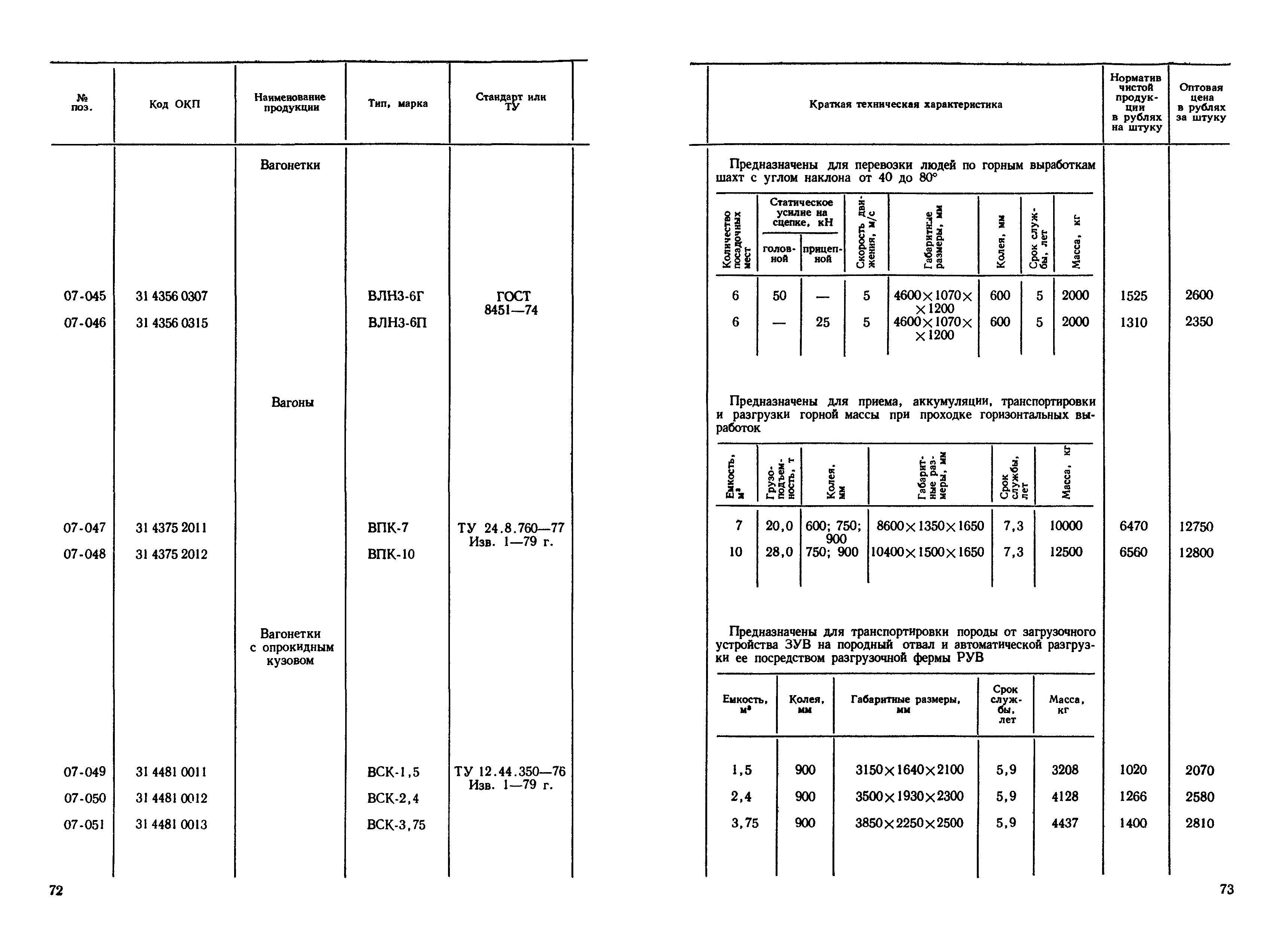 Прейскурант 19-02