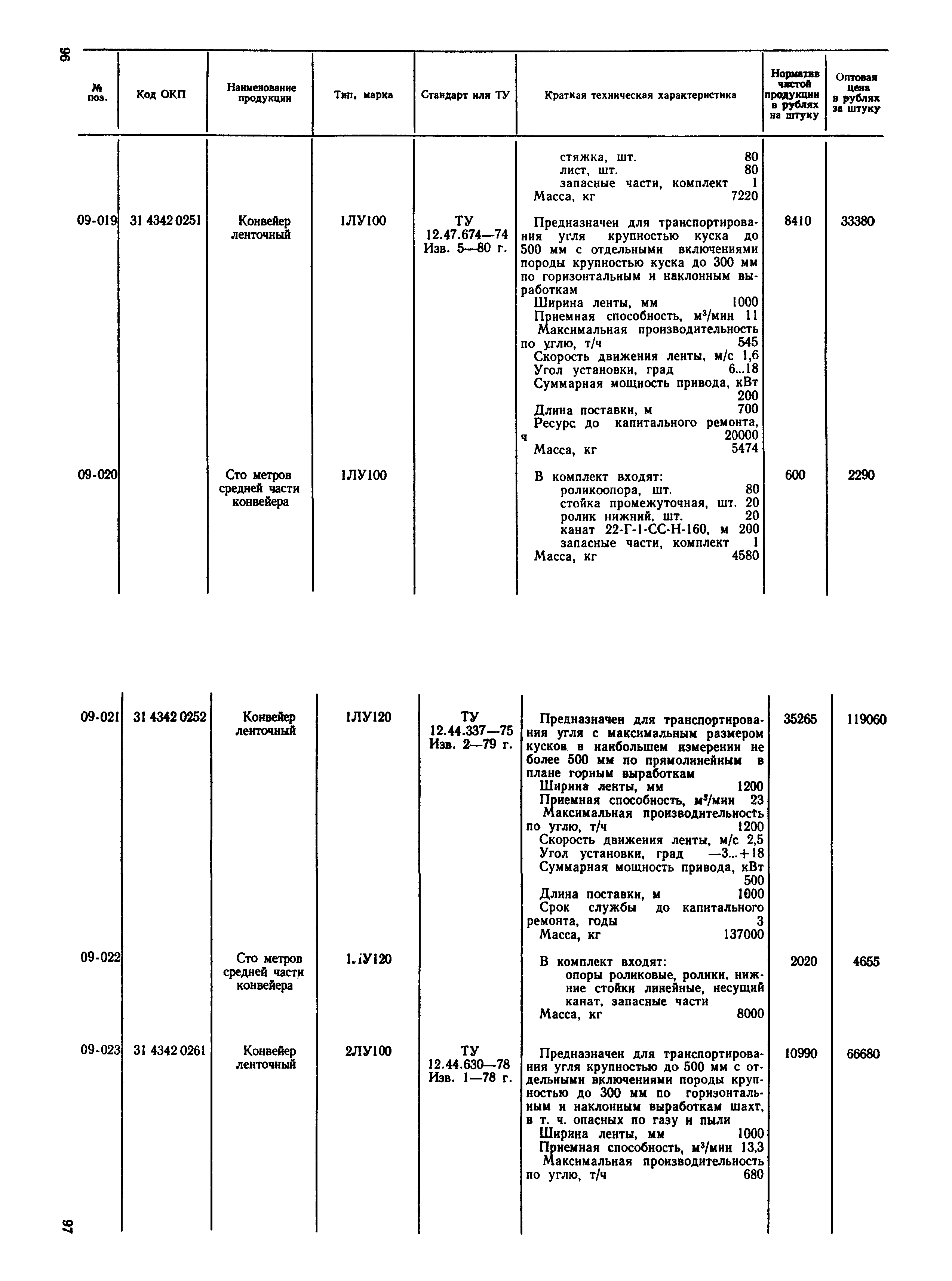 Прейскурант 19-02