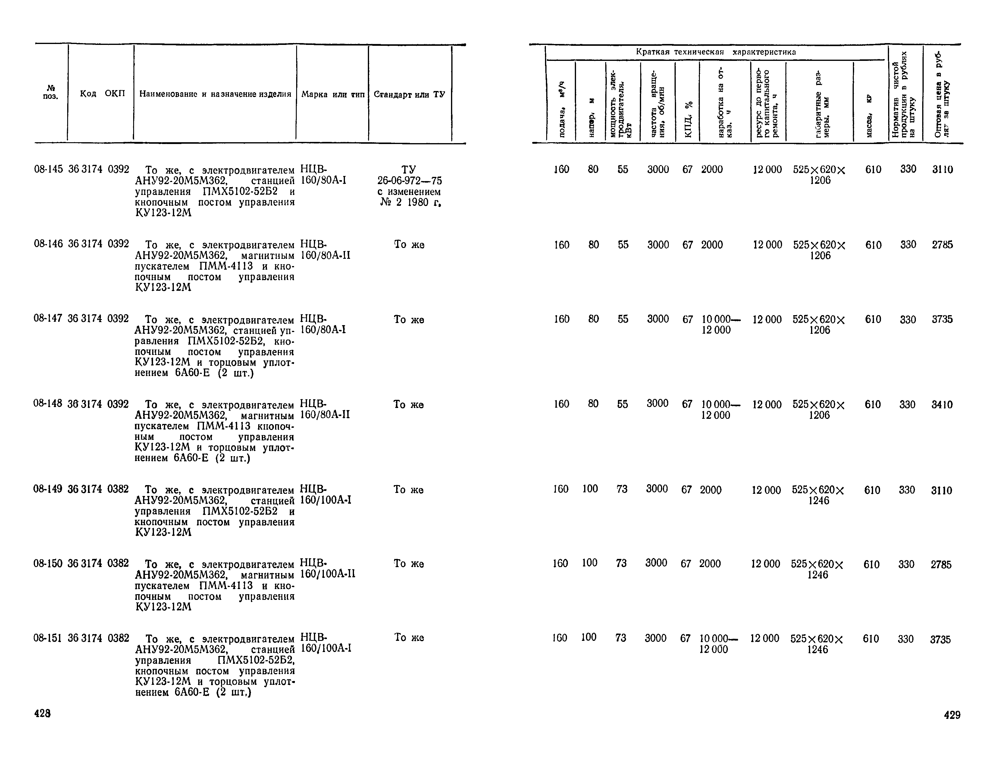 Прейскурант 23-01