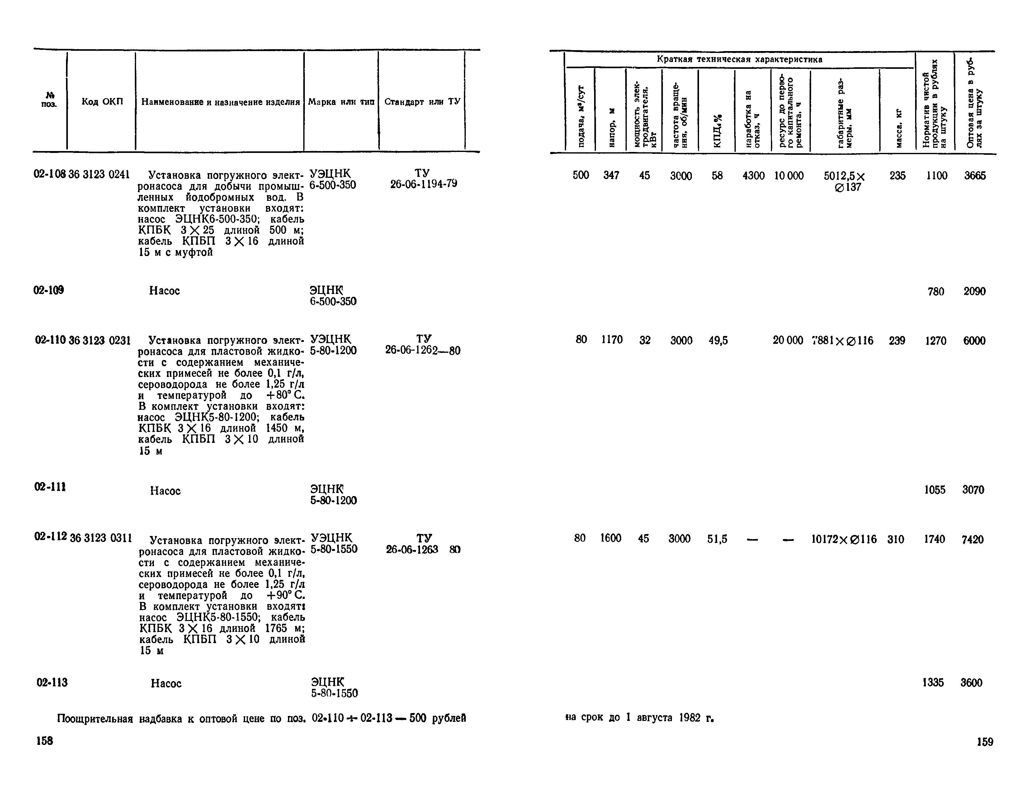 Прейскурант 23-01