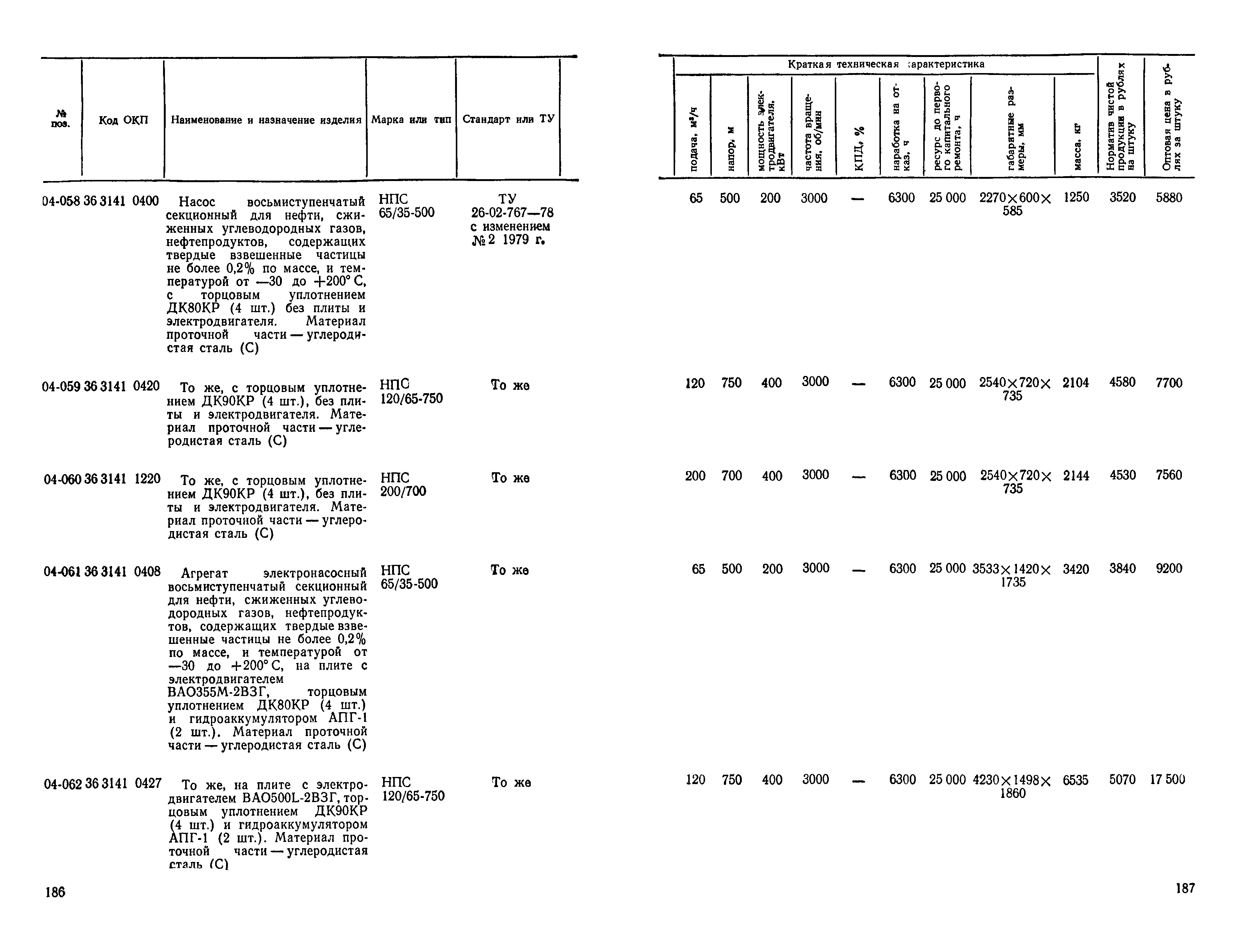 Прейскурант 23-01