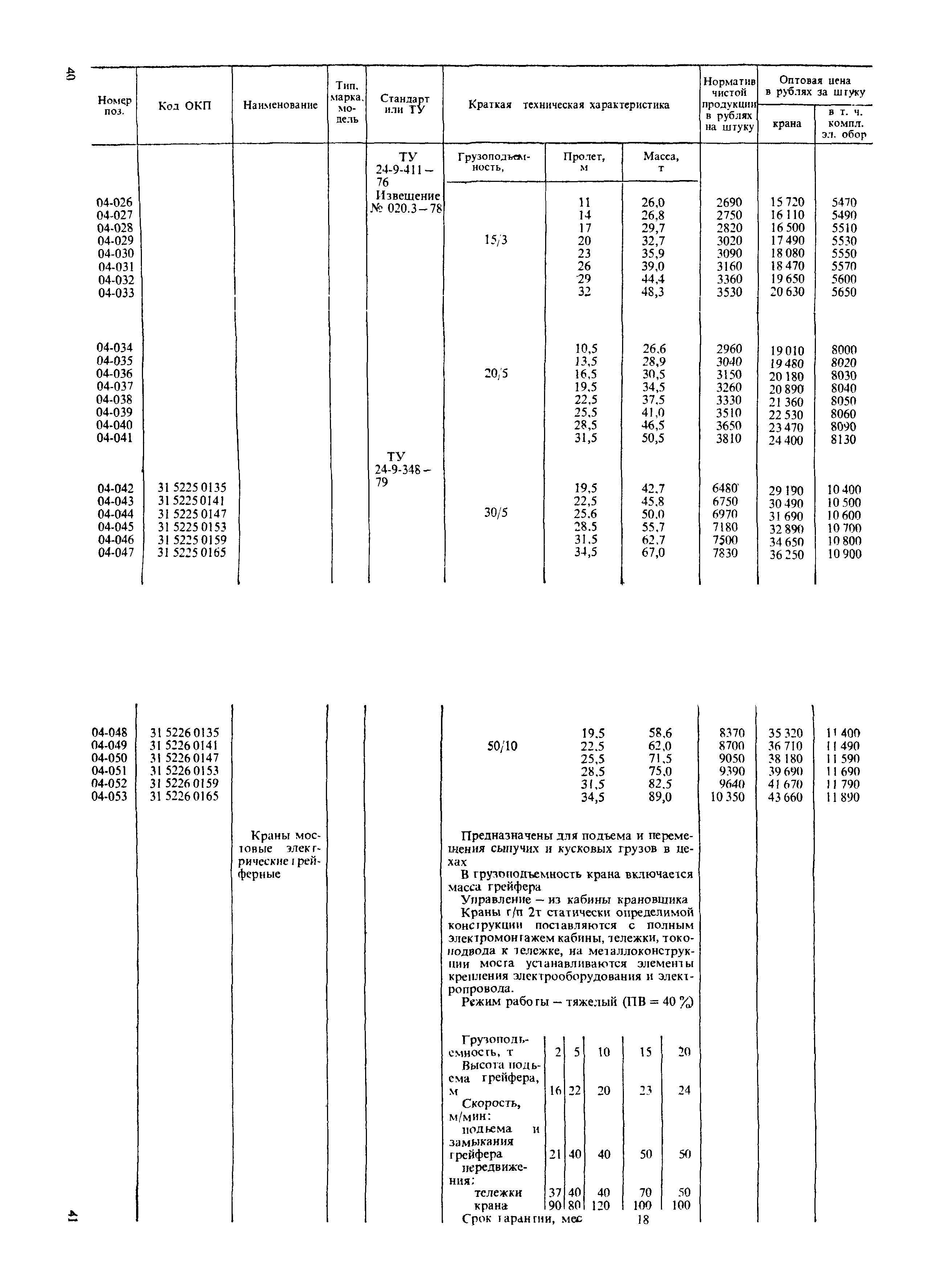 Прейскурант 19-06