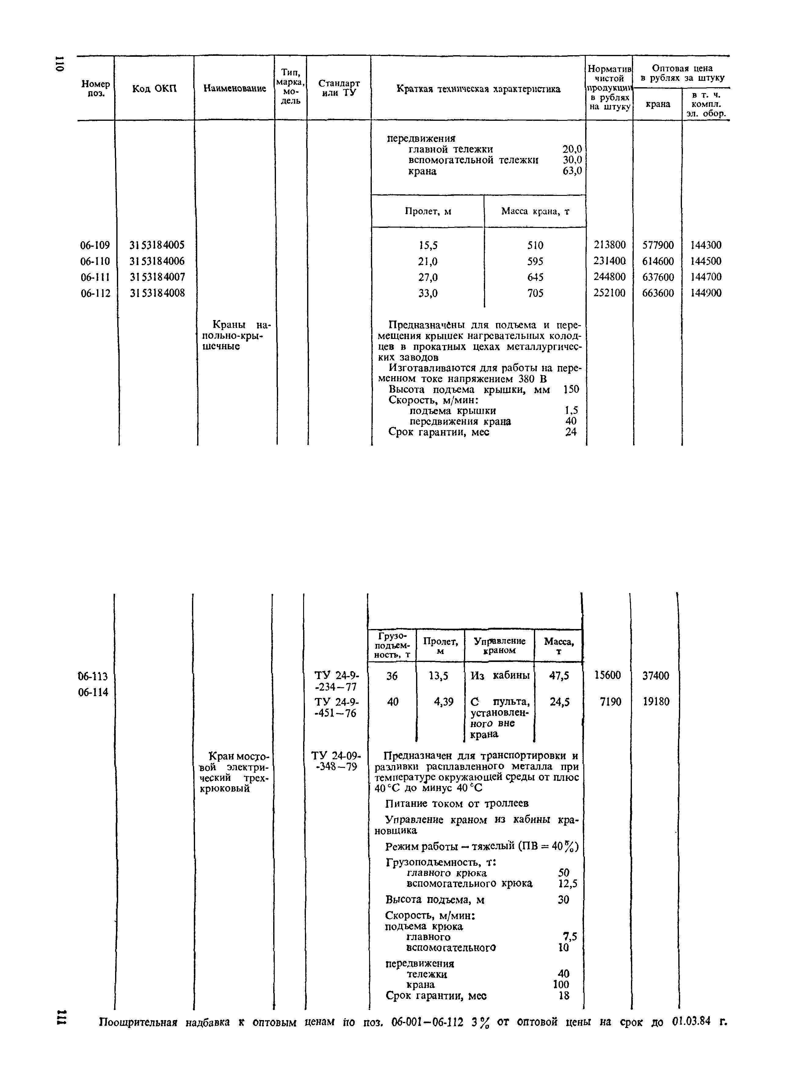 Прейскурант 19-06