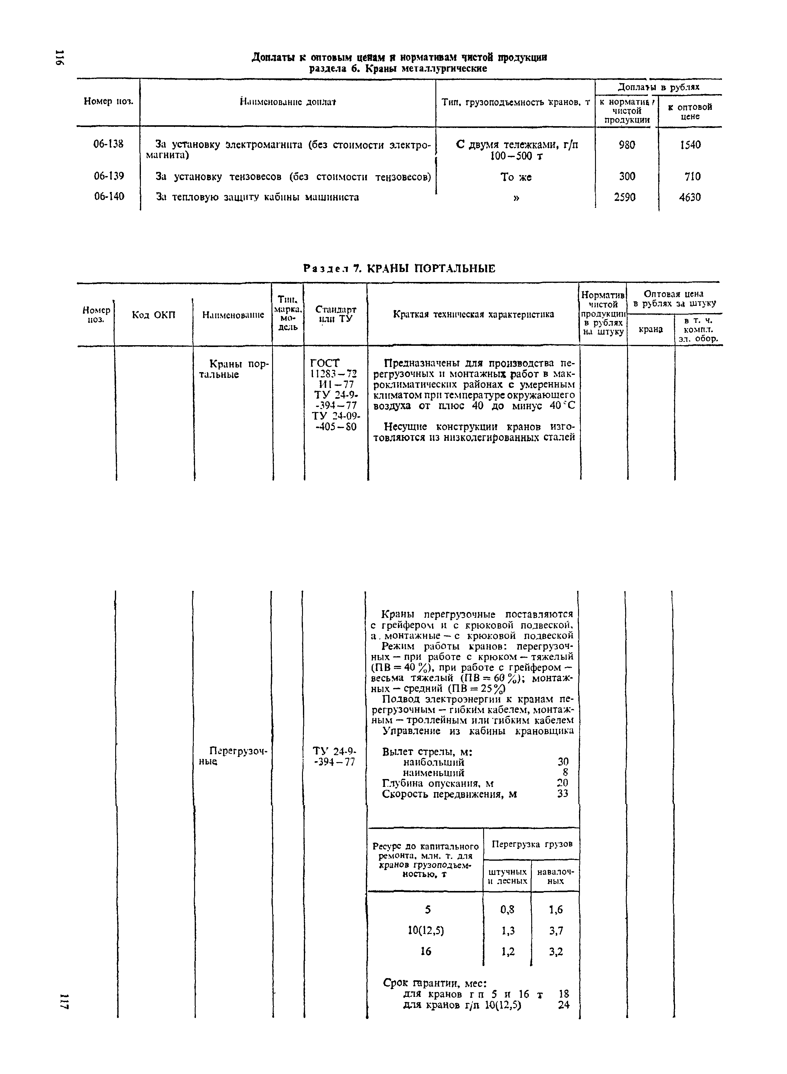 Прейскурант 19-06