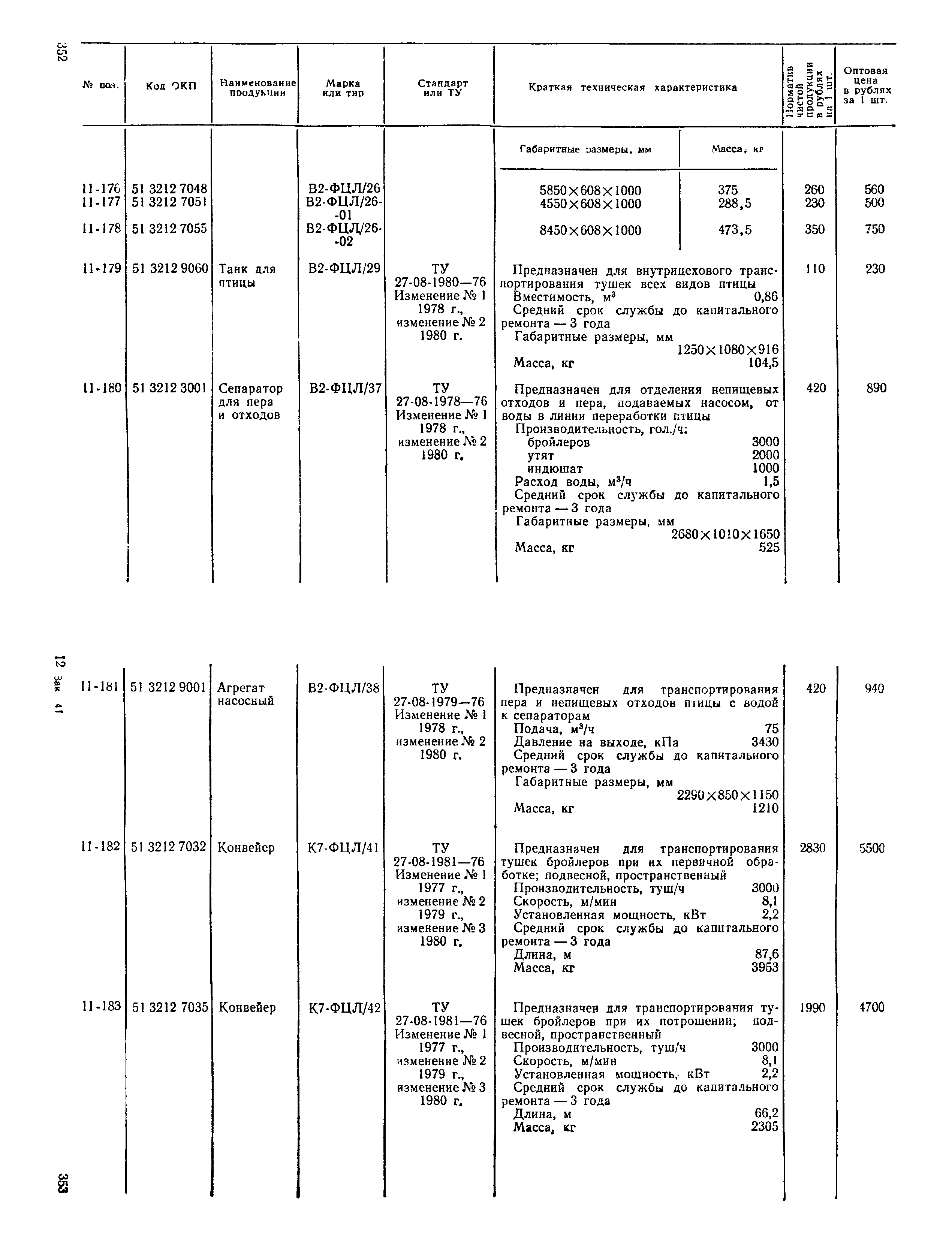 Прейскурант 24-03