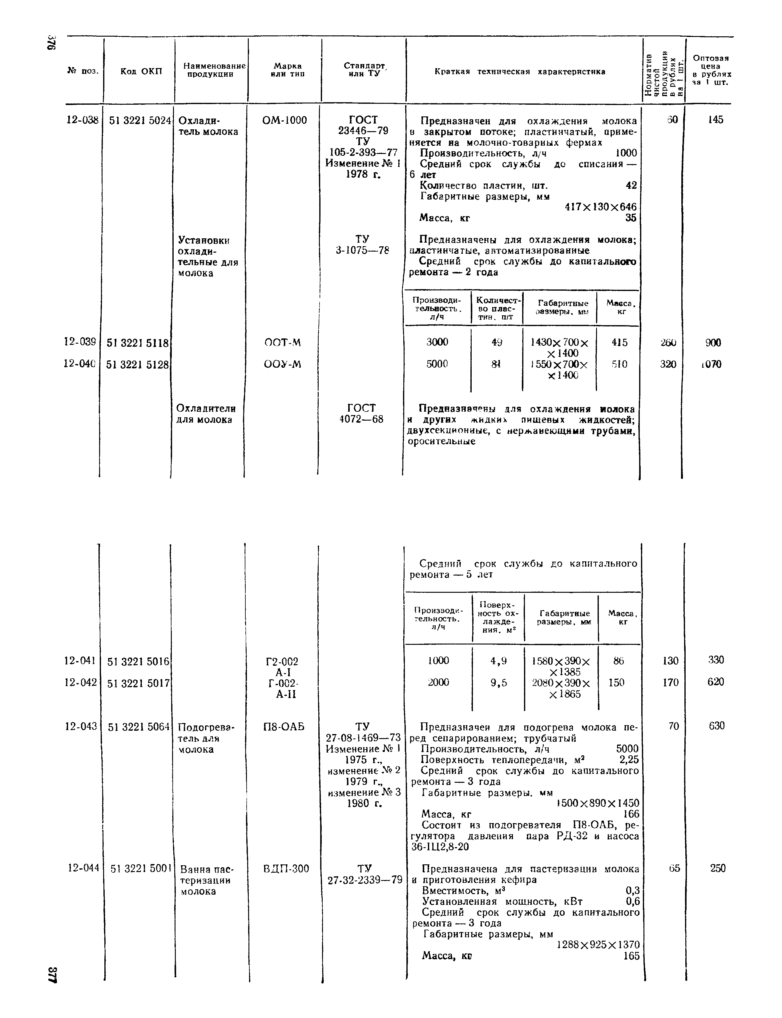 Прейскурант 24-03