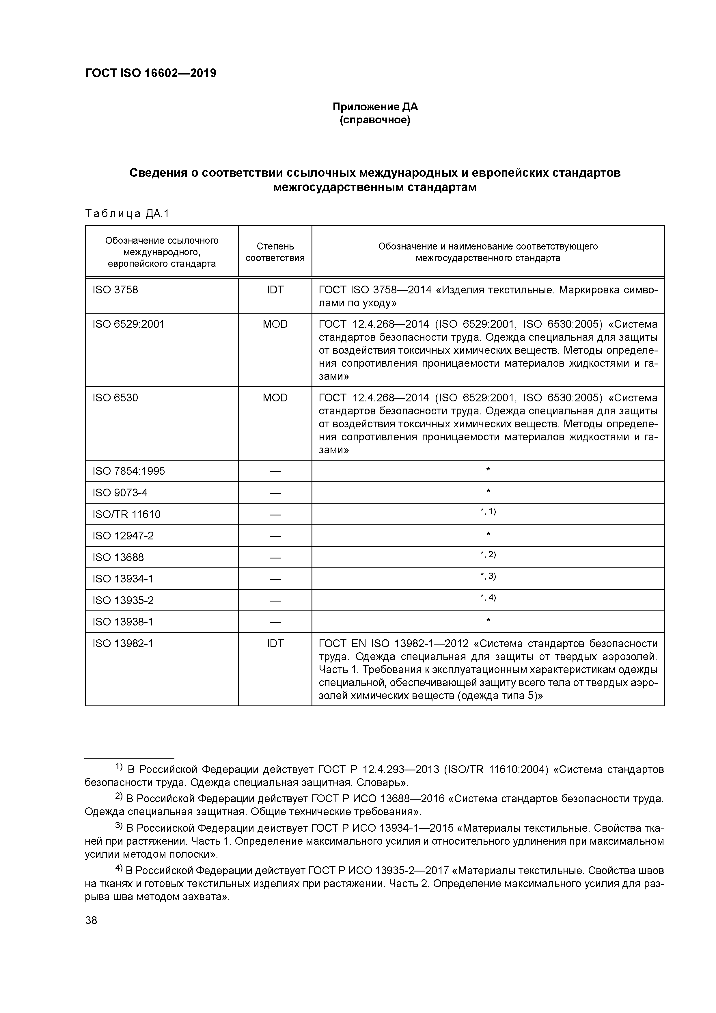 ГОСТ ISO 16602-2019