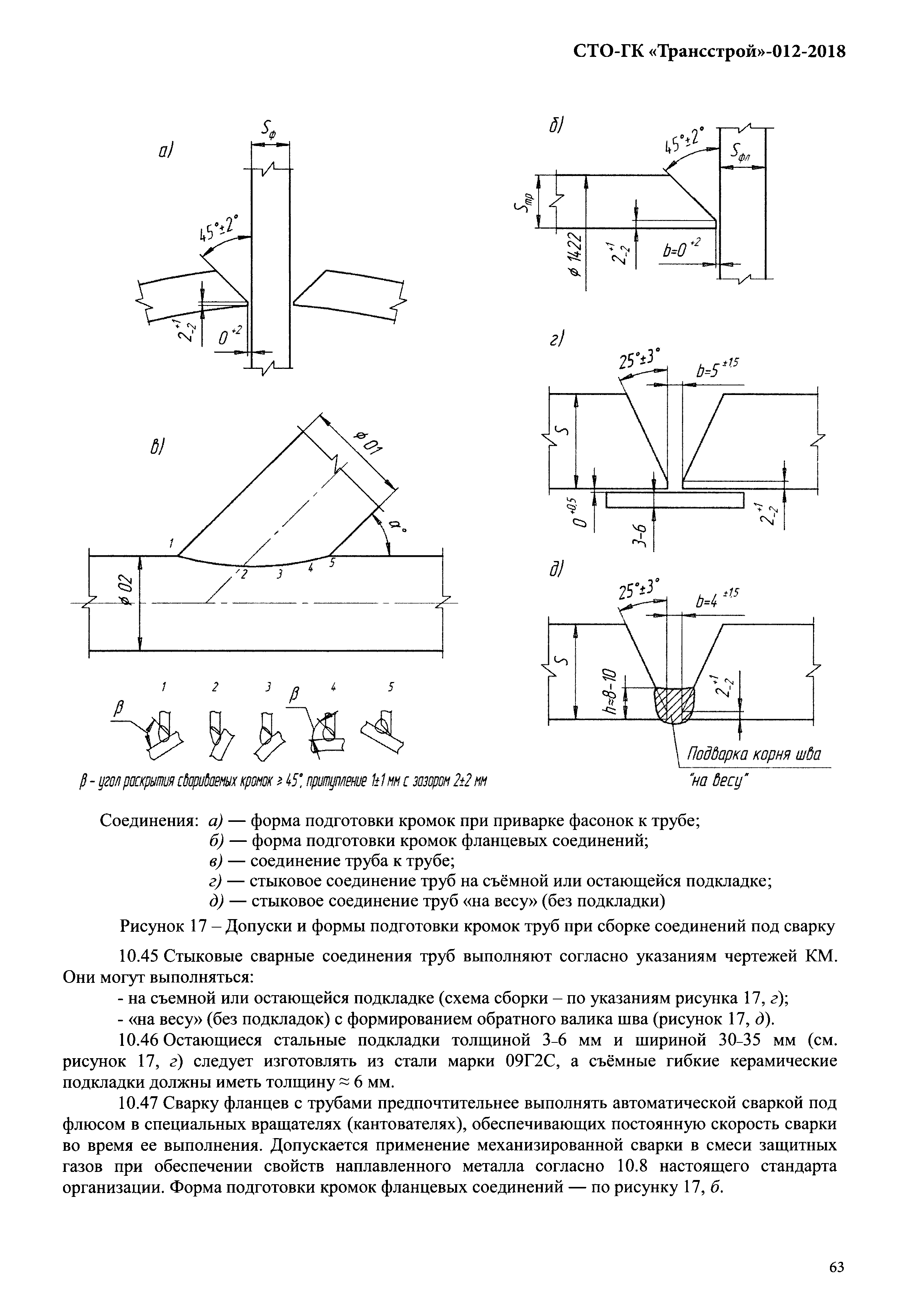 СТО-ГК "Трансстрой" 012-2018