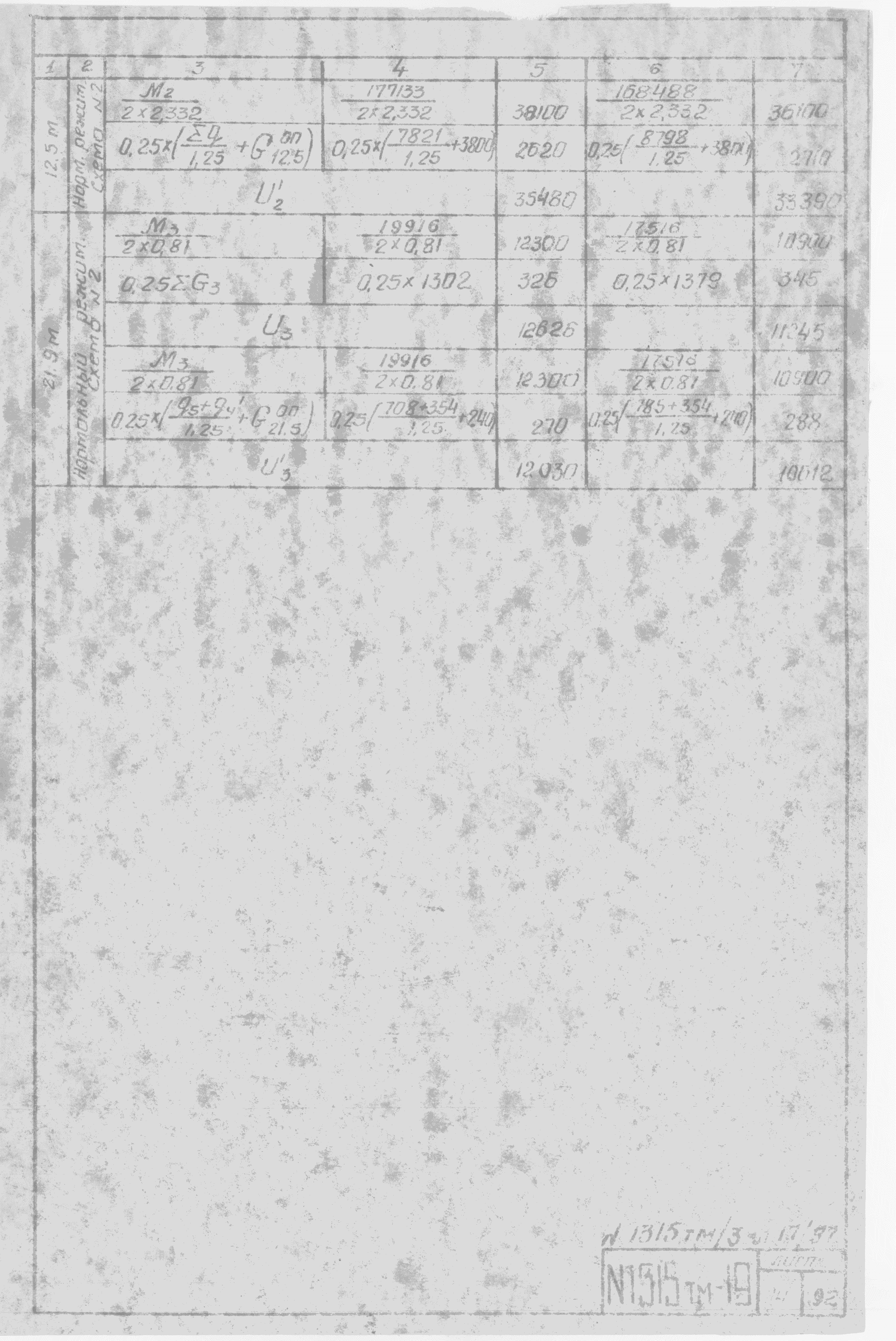 Типовой проект 1315тм