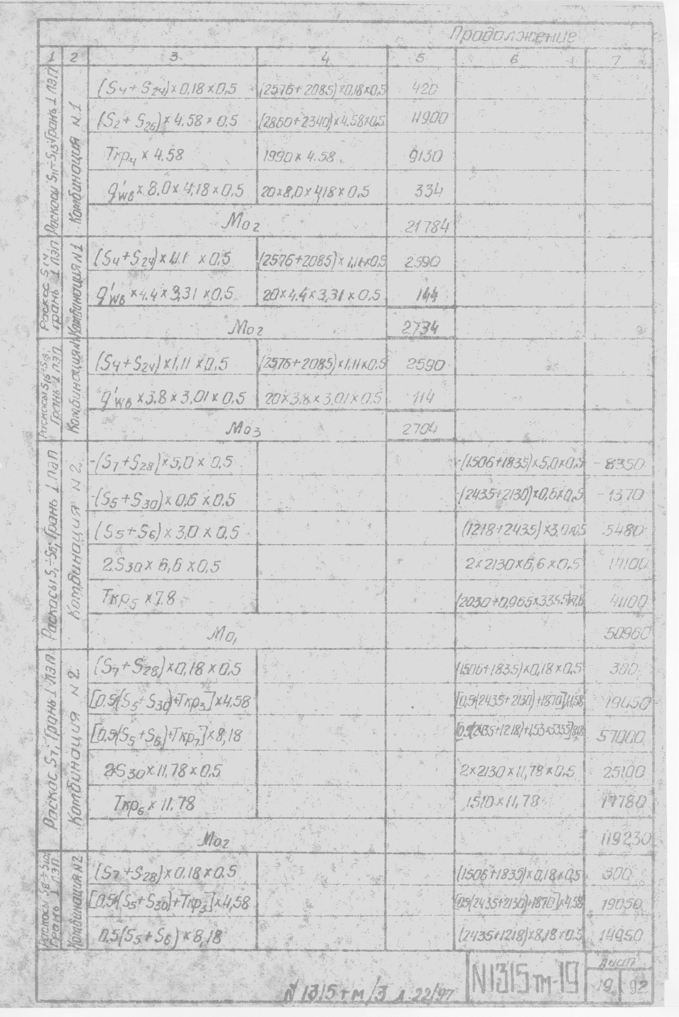 Типовой проект 1315тм