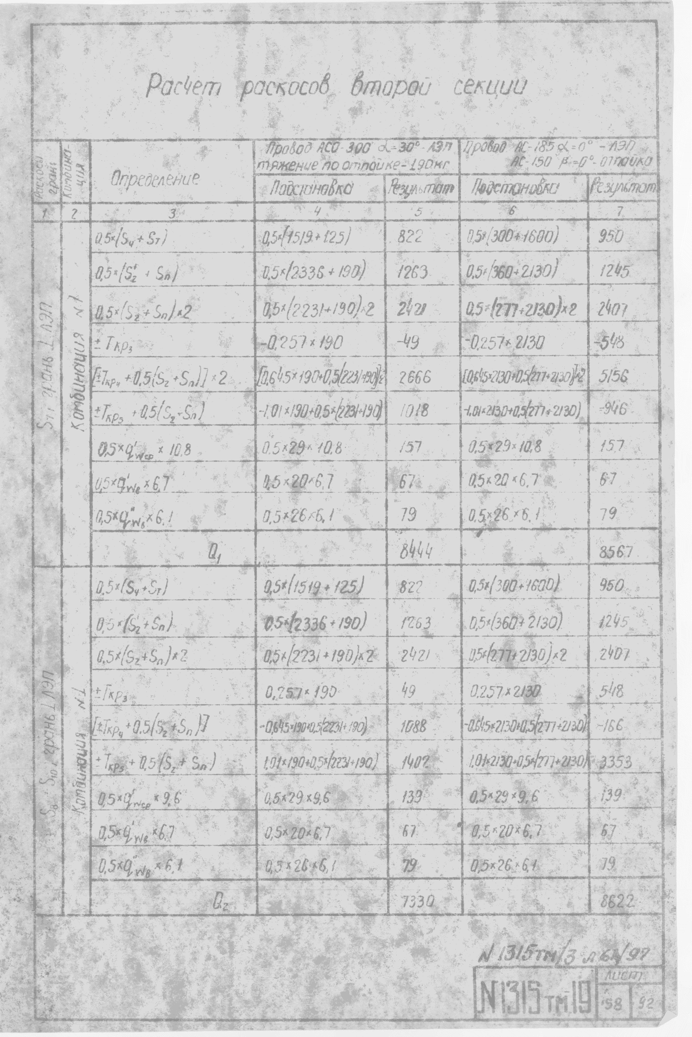 Типовой проект 1315тм