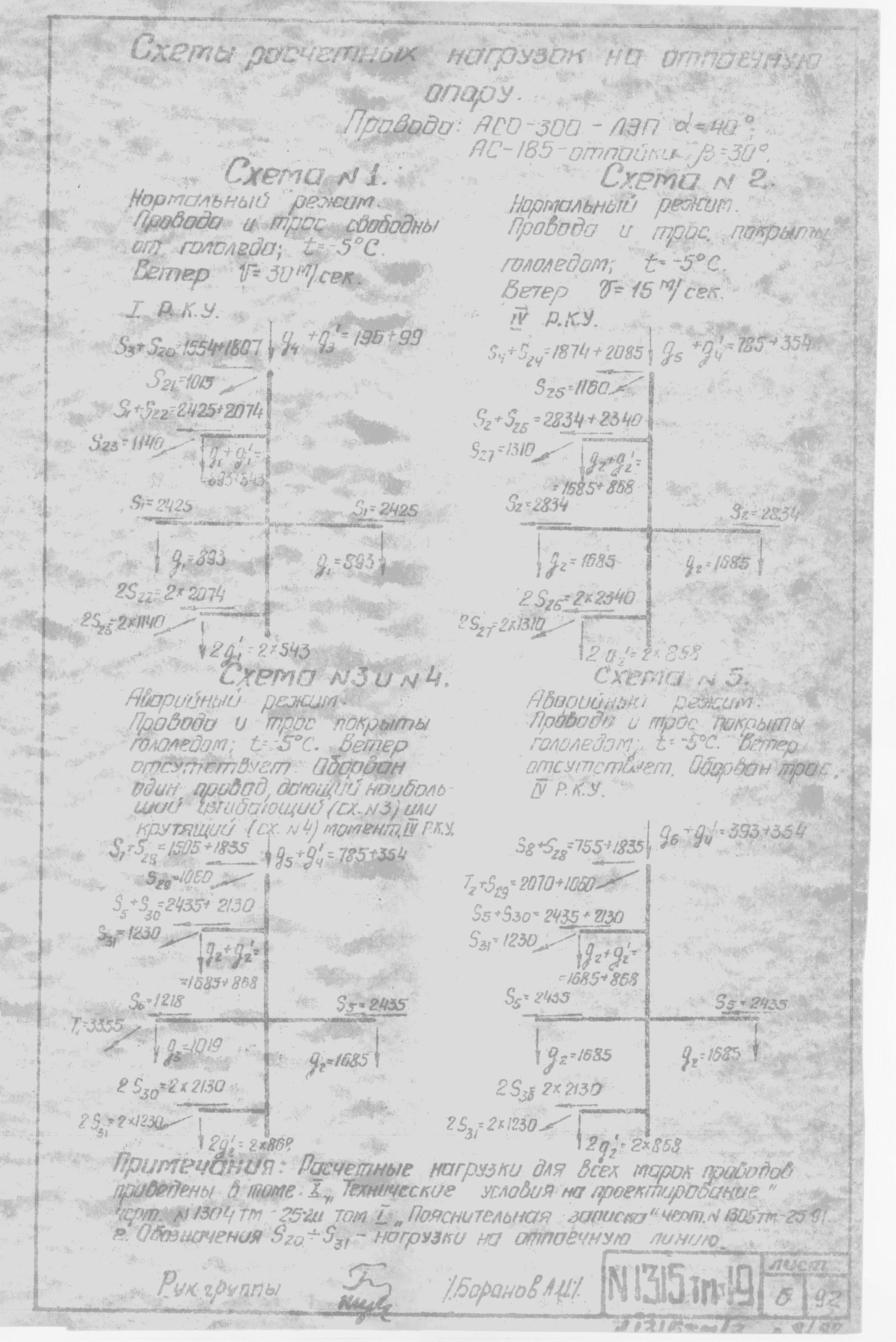 Типовой проект 1315тм