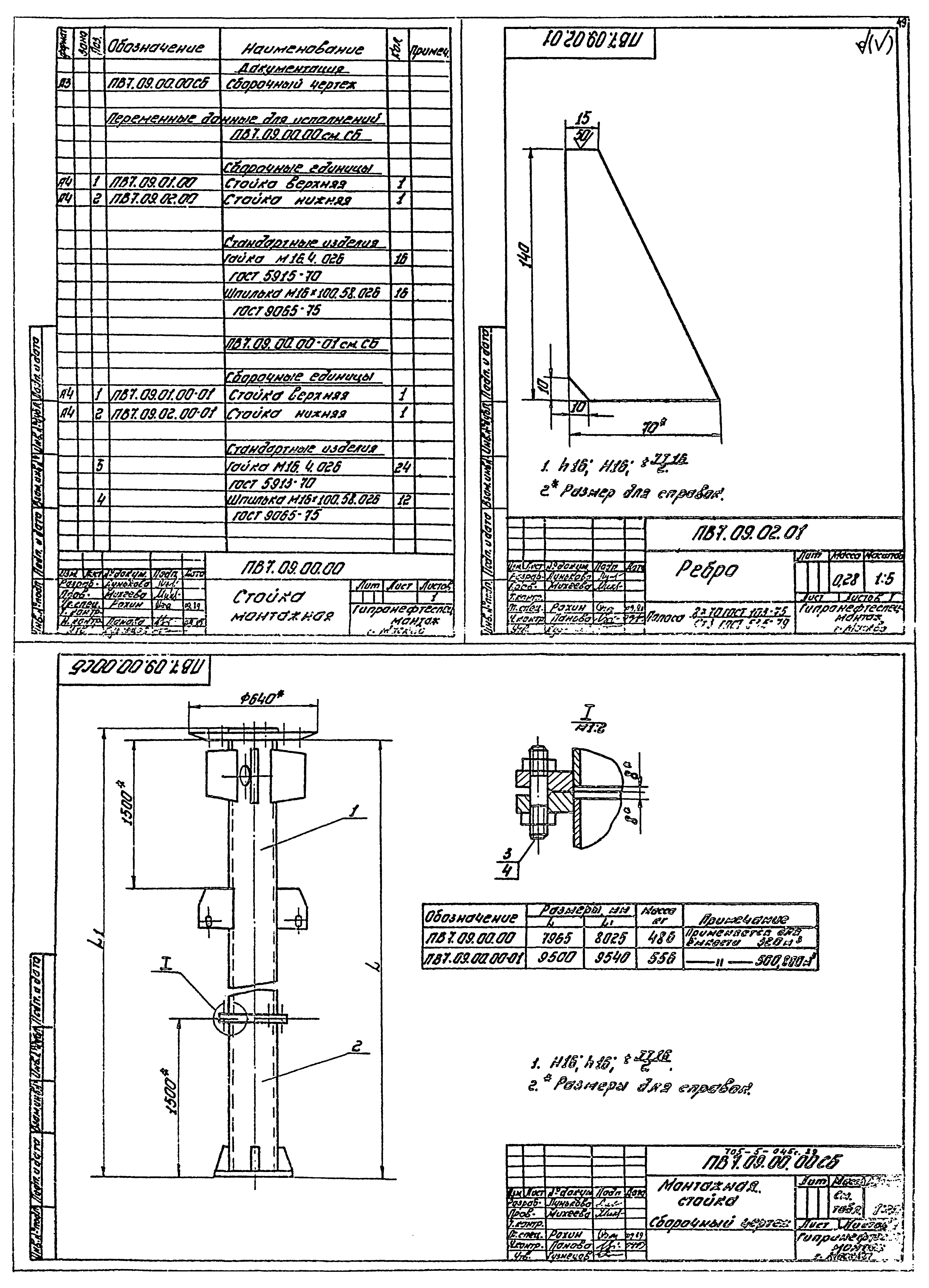 Типовые проектные решения 705-5-049с.89