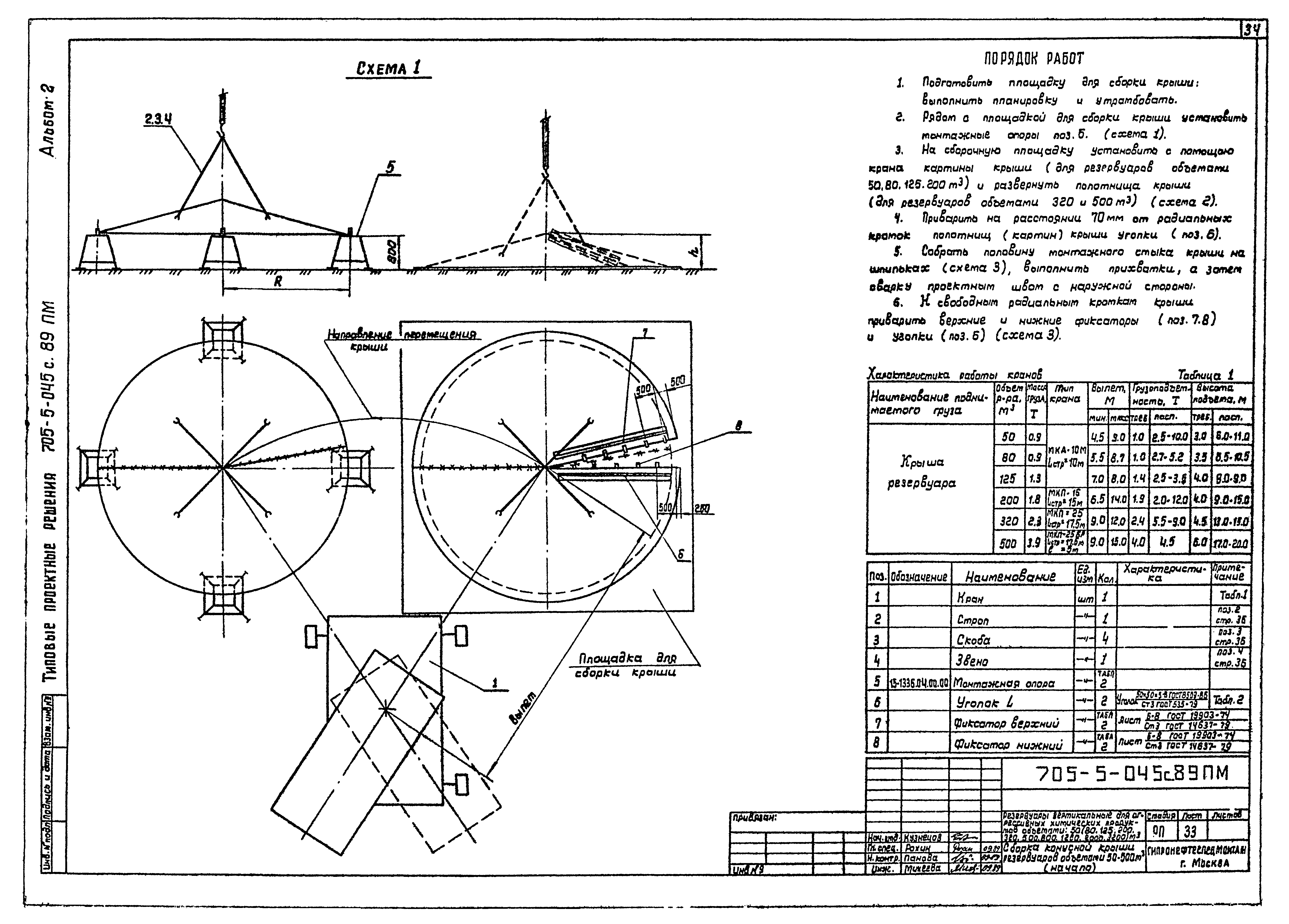 Типовые проектные решения 705-5-049с.89