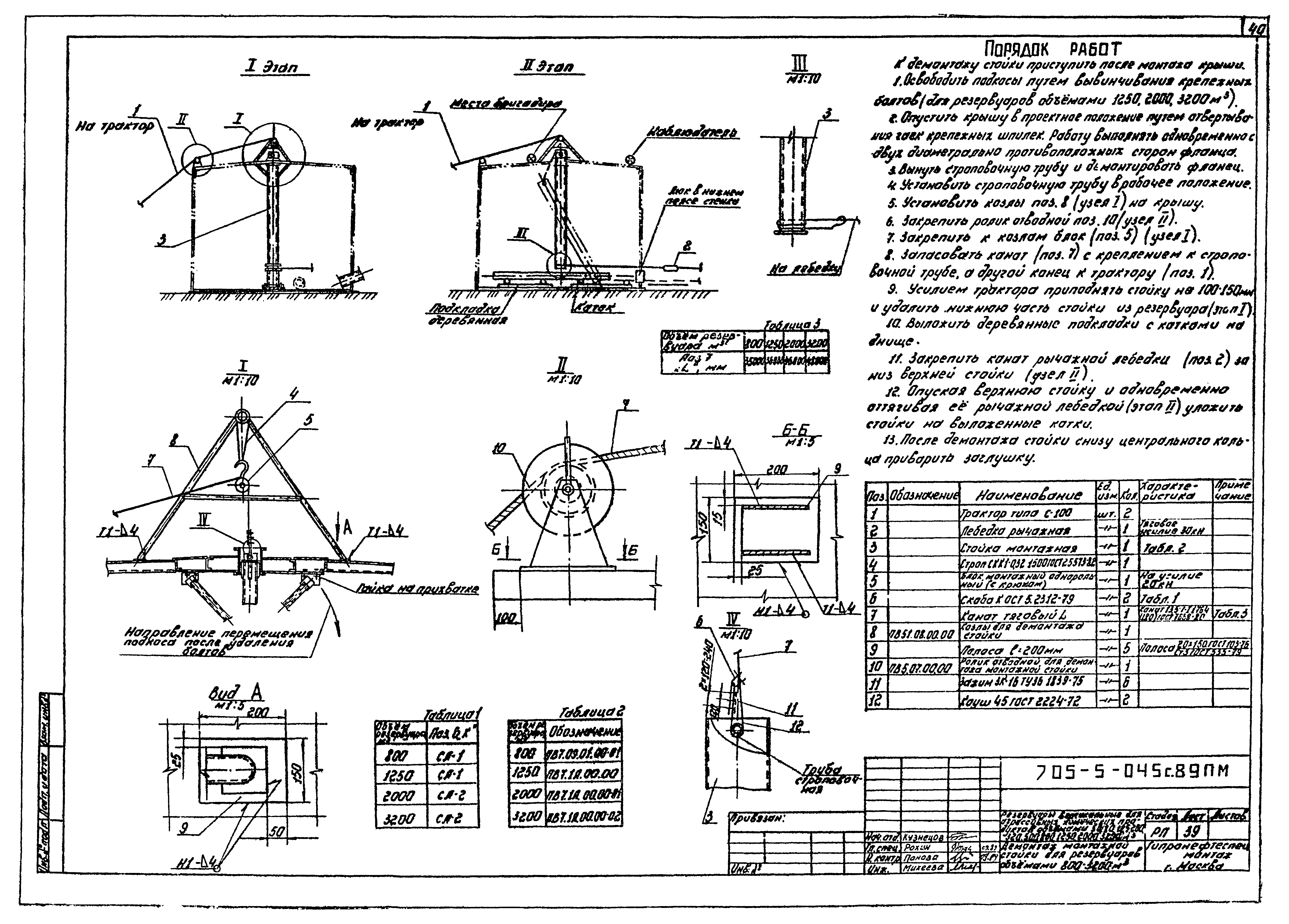 Типовые проектные решения 705-5-049с.89