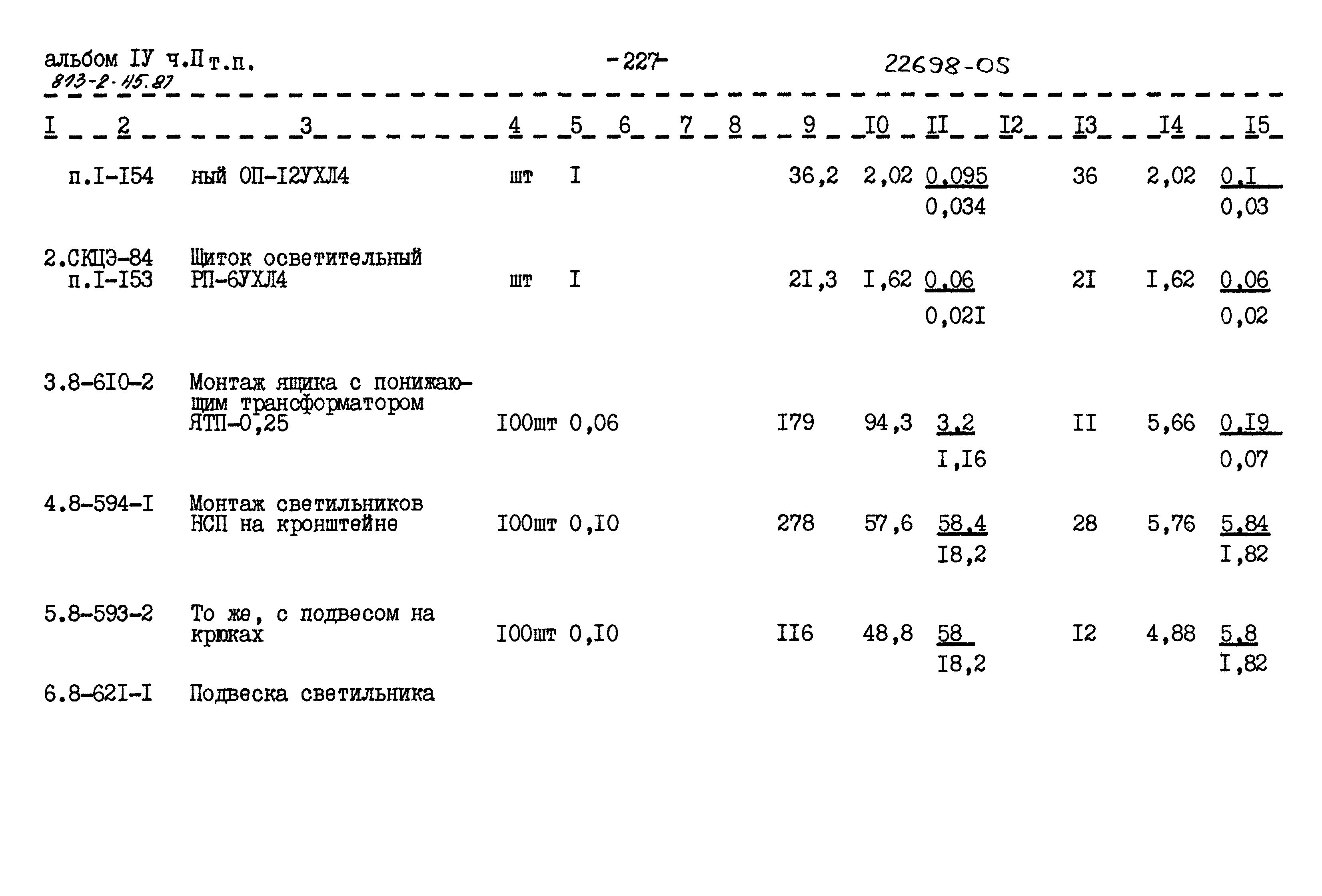 Типовой проект 813-2-45.87