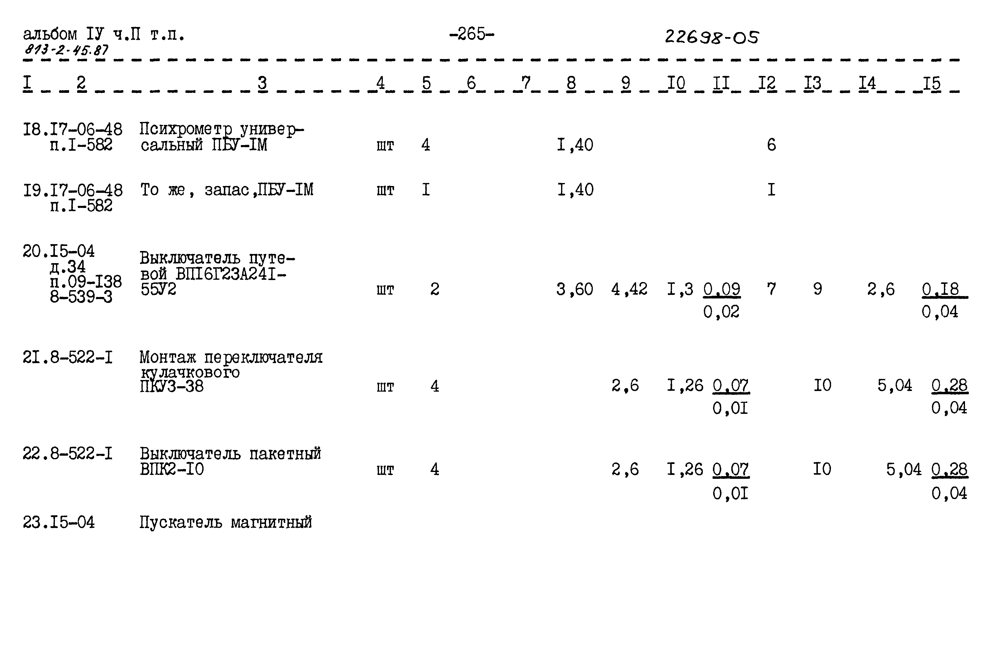 Типовой проект 813-2-45.87