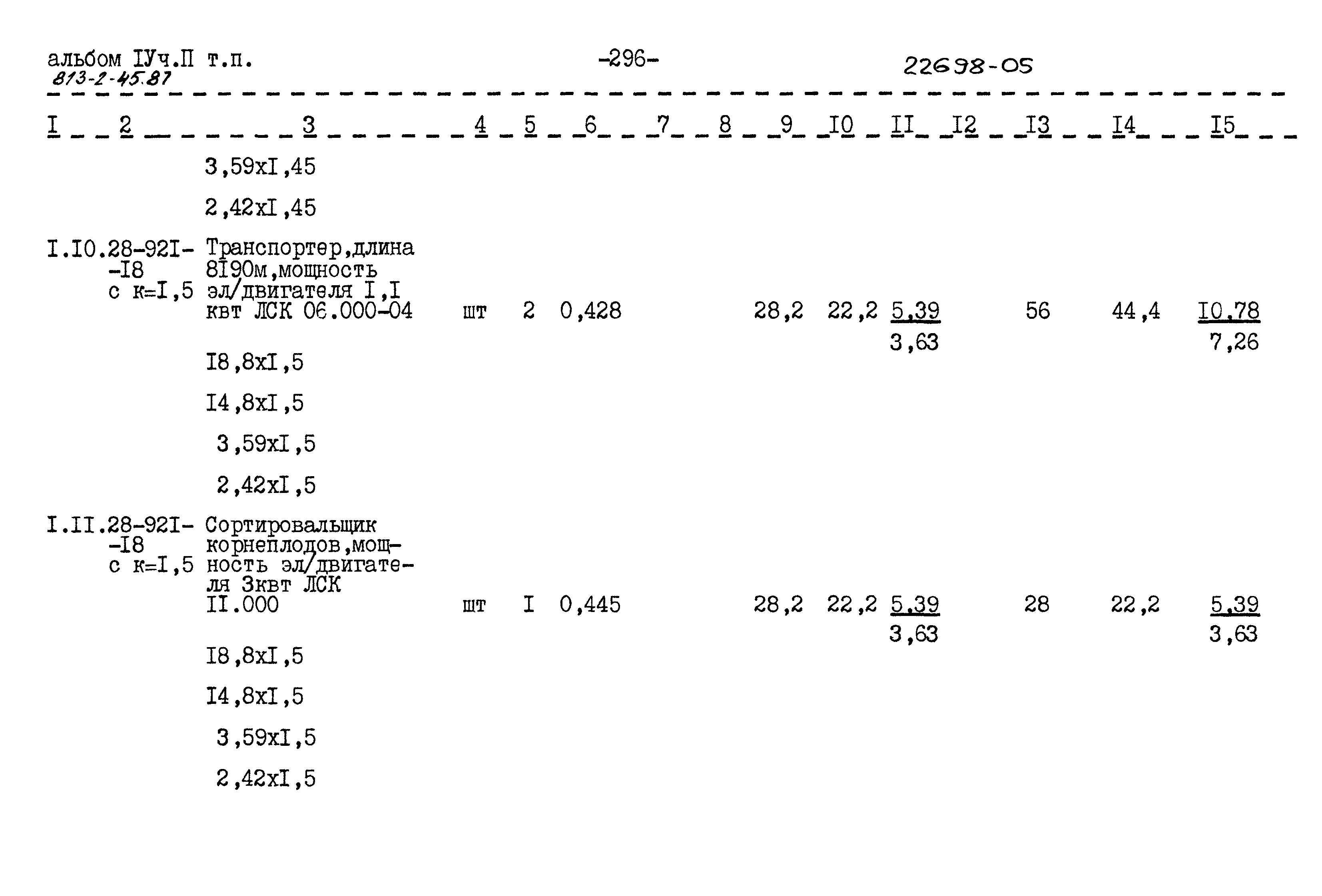 Типовой проект 813-2-45.87