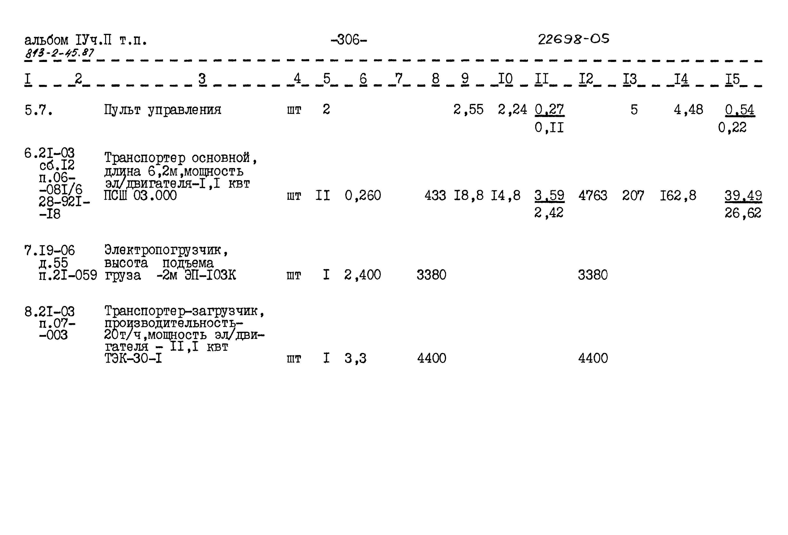 Типовой проект 813-2-45.87