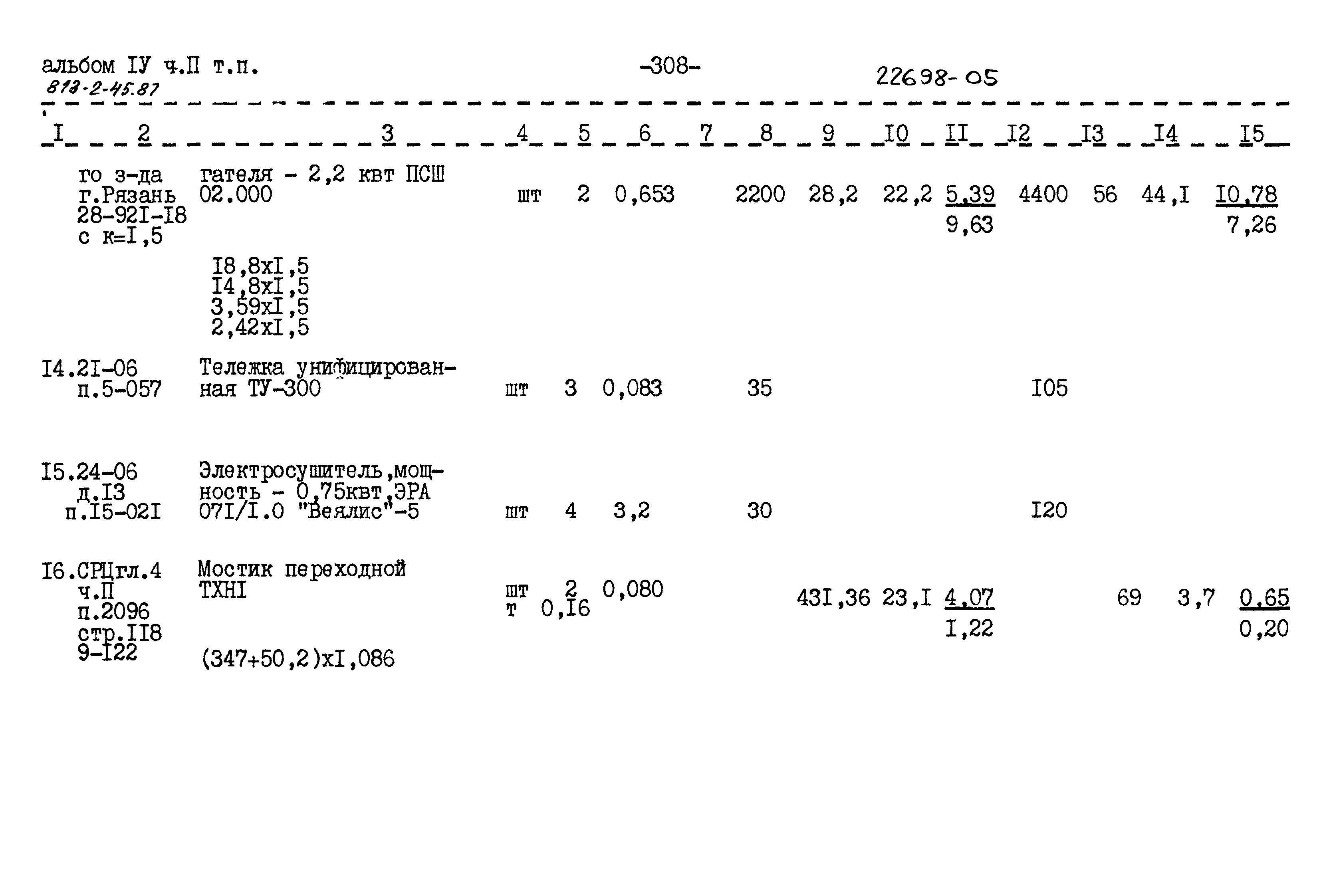 Типовой проект 813-2-45.87