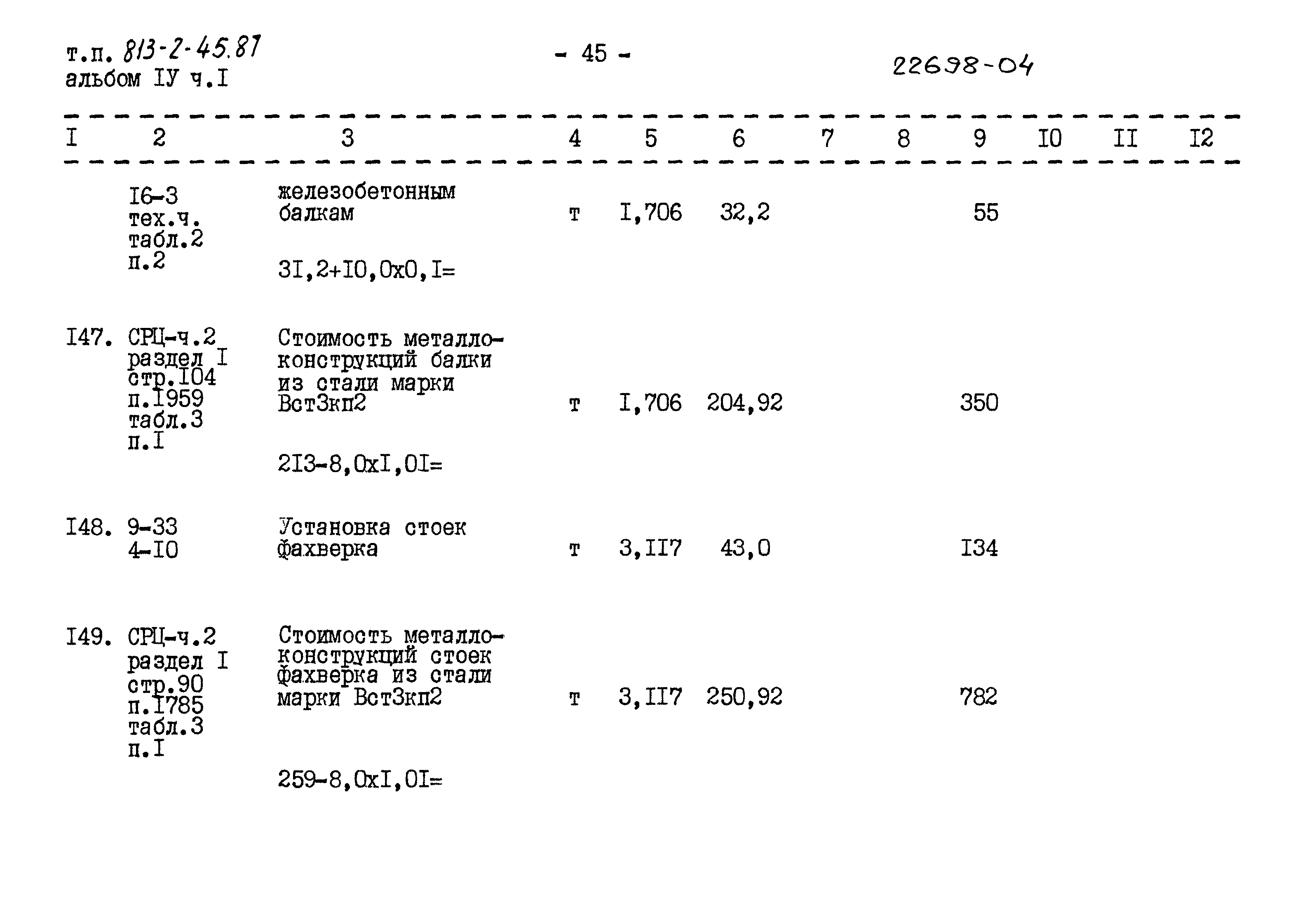 Типовой проект 813-2-45.87