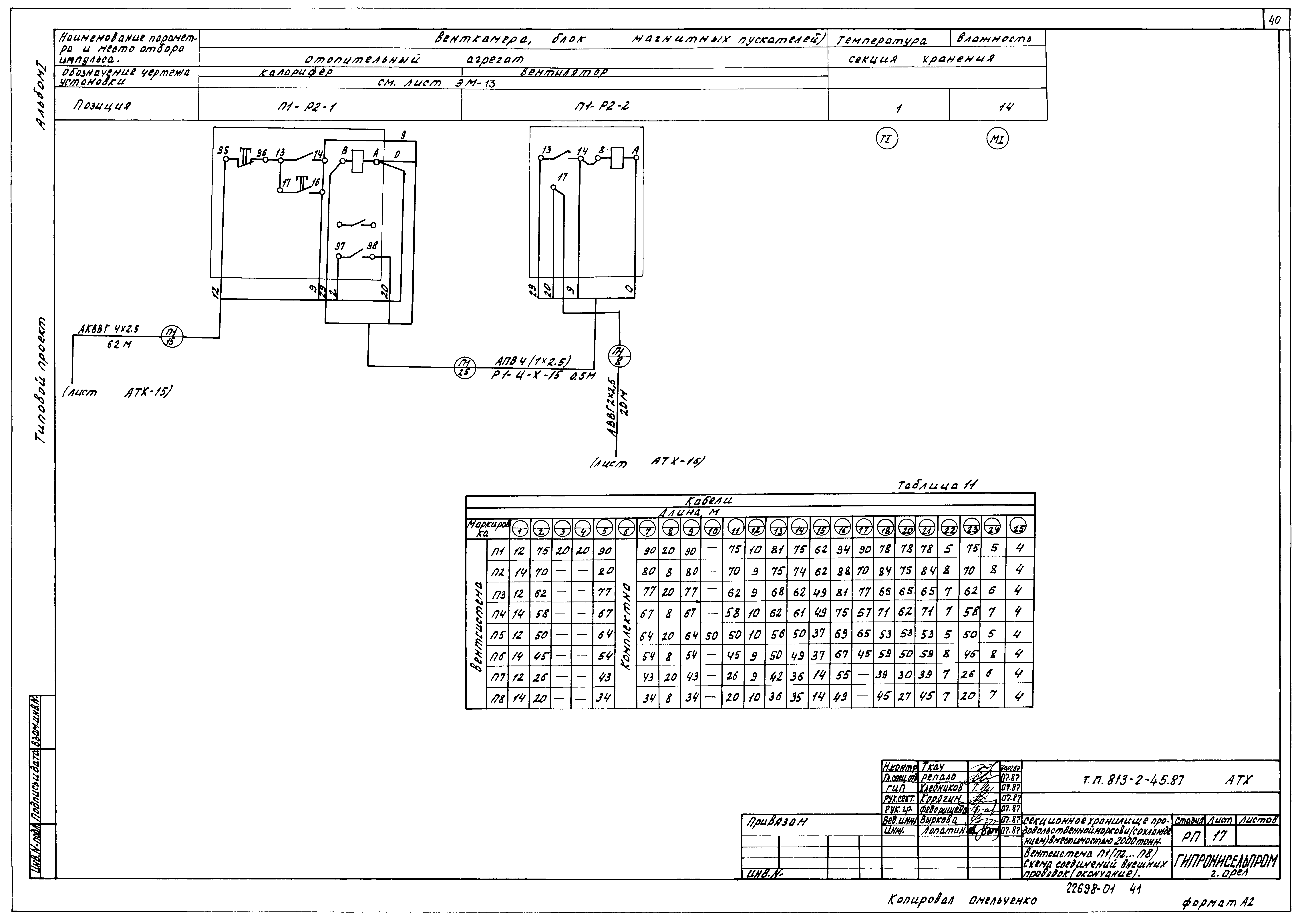 Типовой проект 813-2-45.87