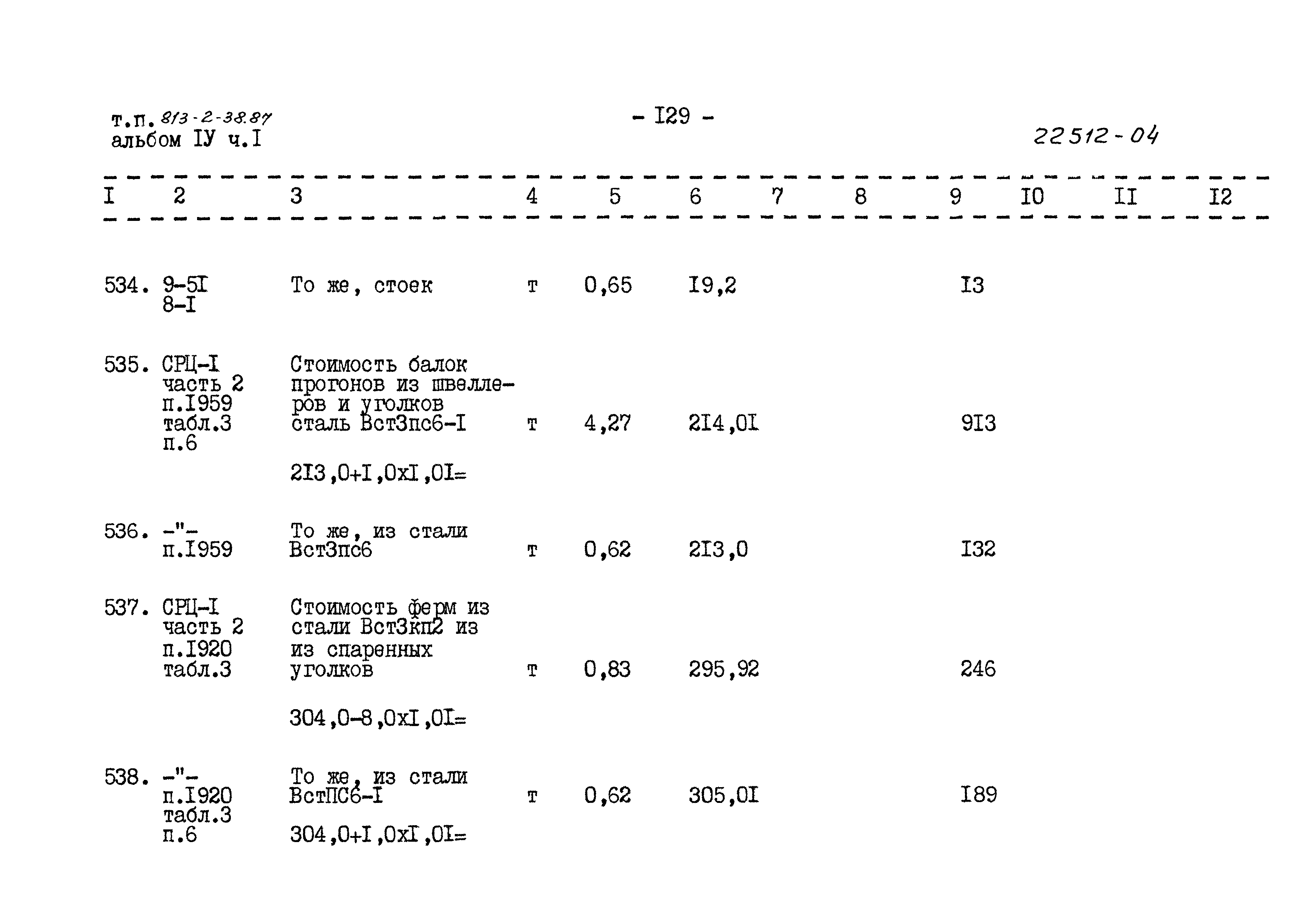 Типовой проект 813-2-38.87