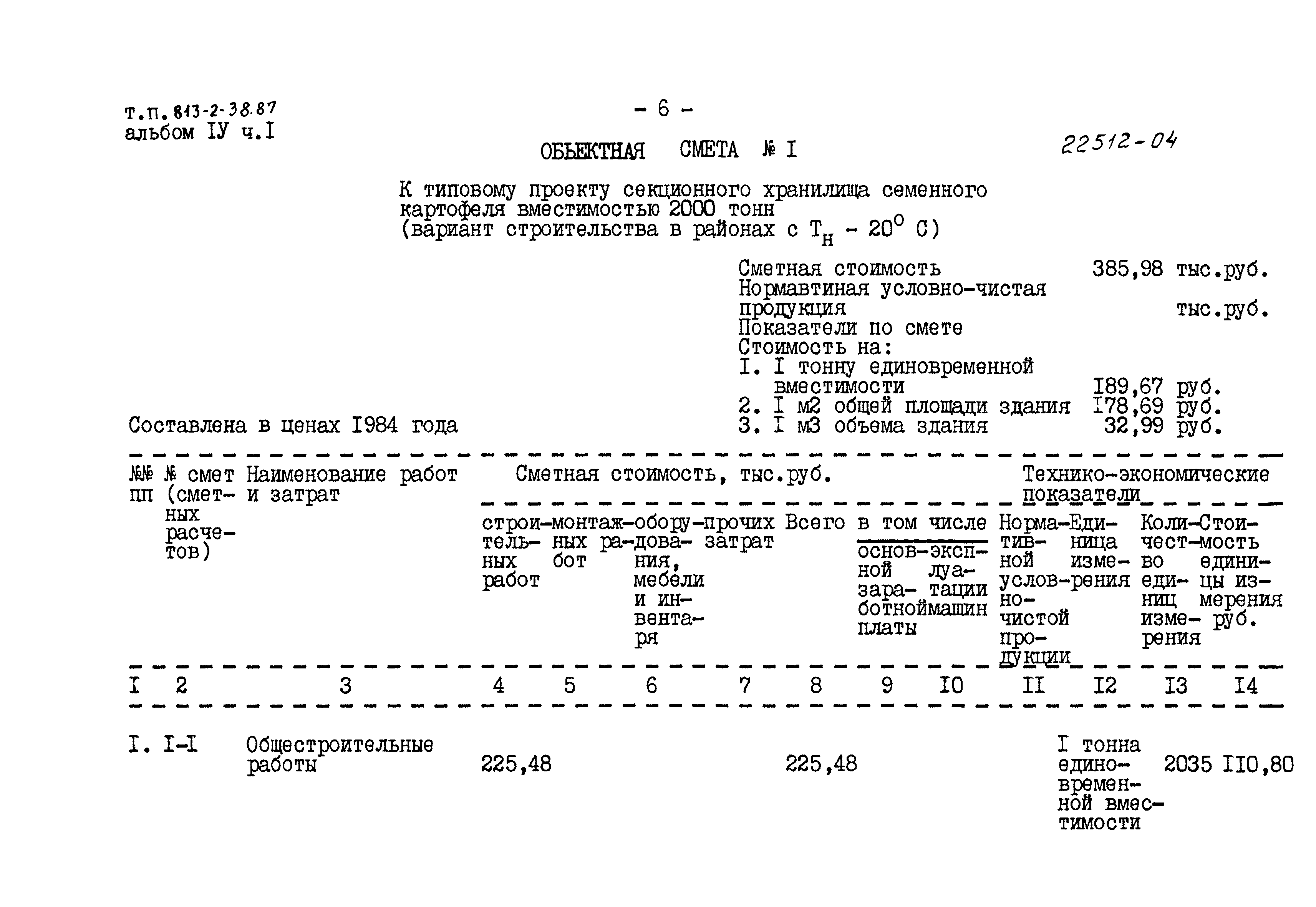 Типовой проект 813-2-38.87