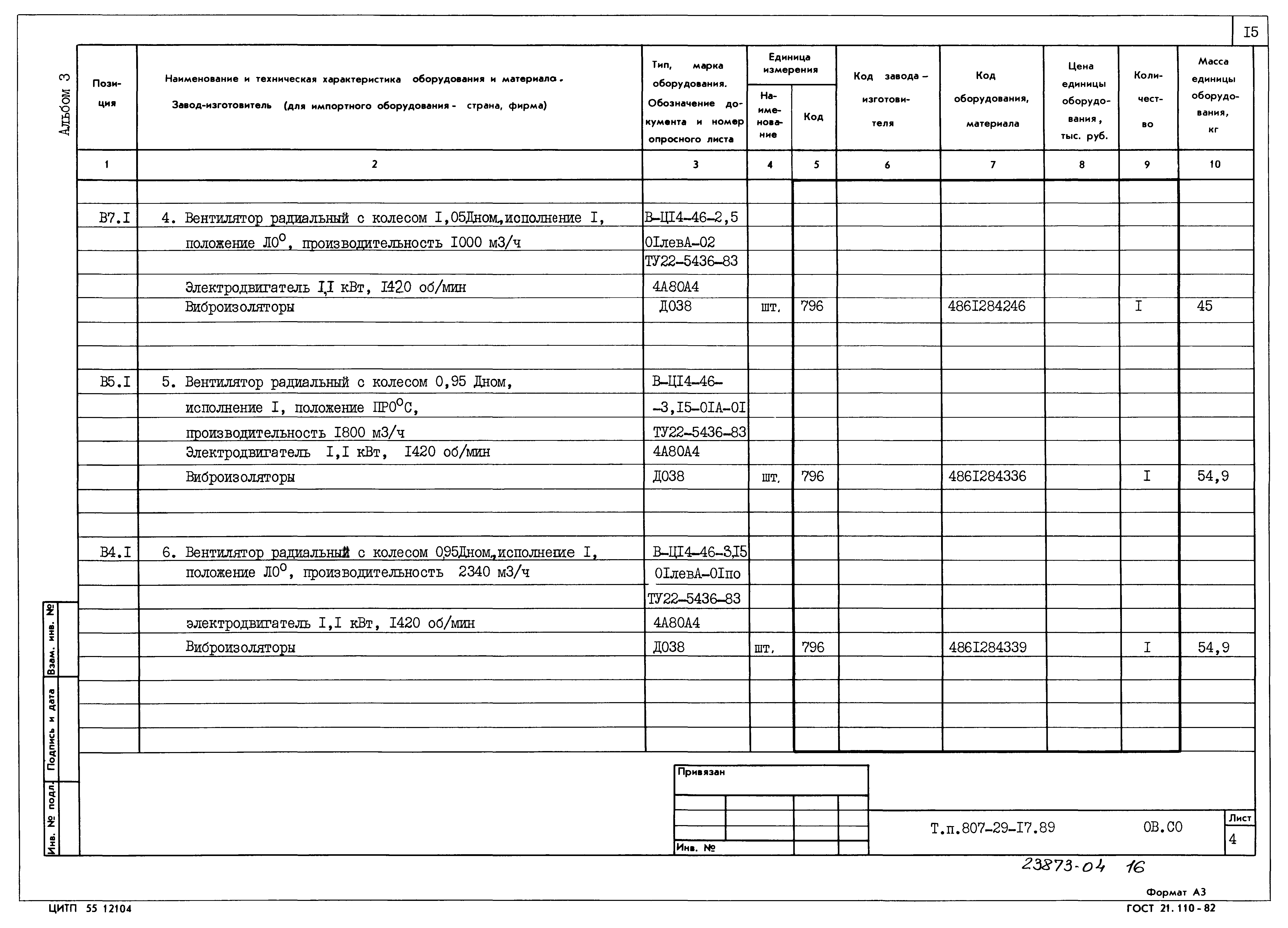 Типовой проект 807-29-17.89