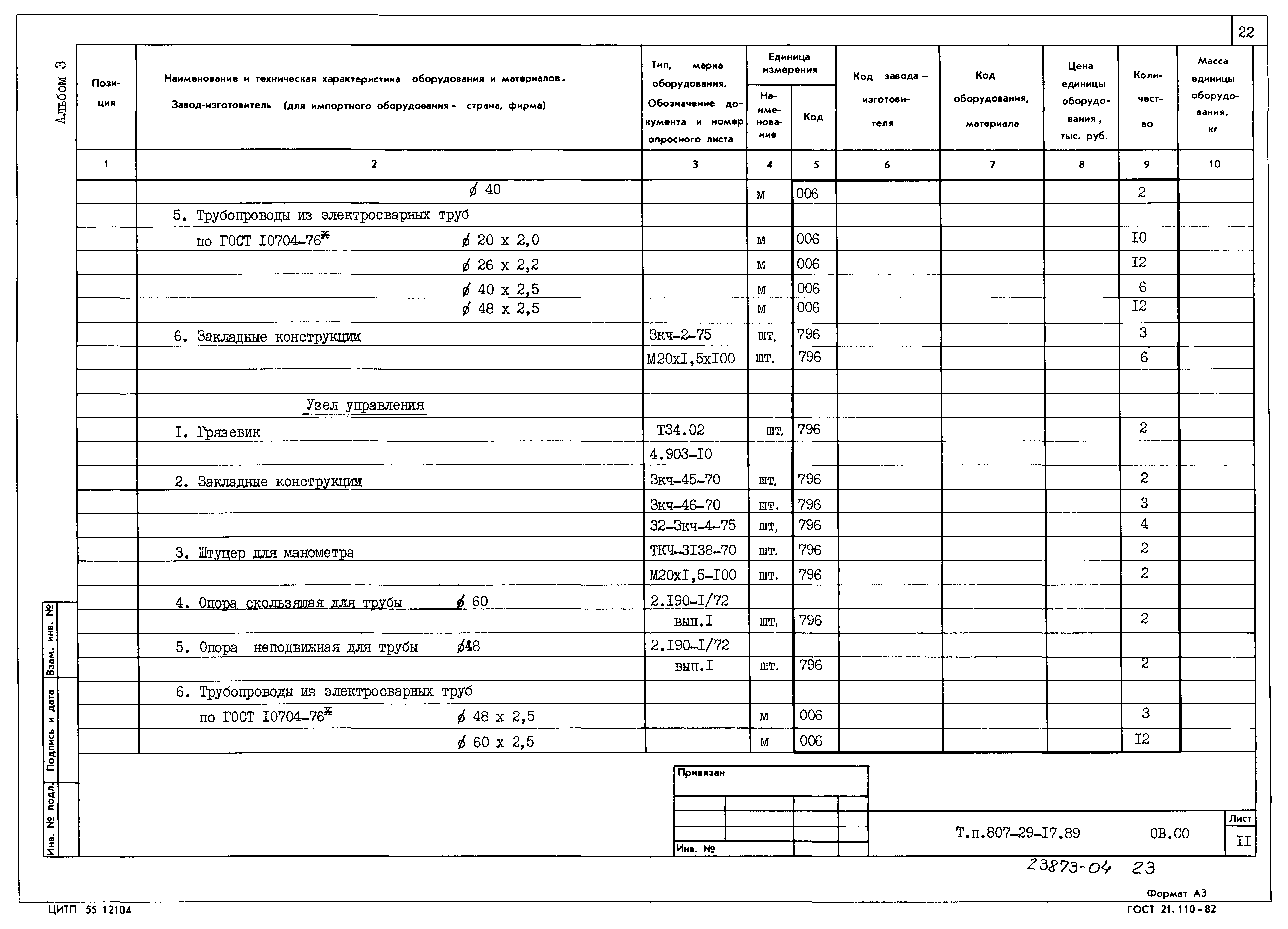 Типовой проект 807-29-17.89