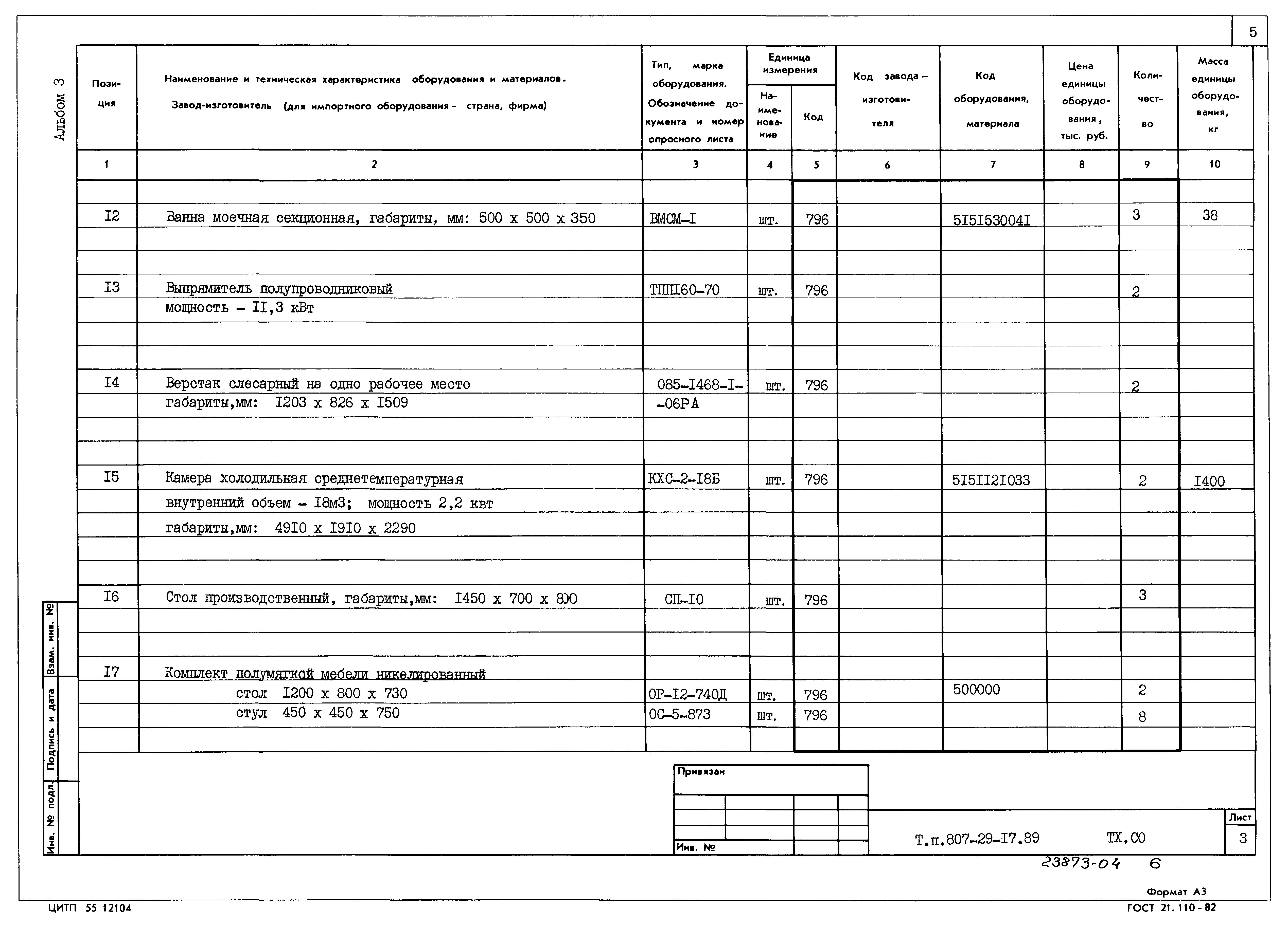 Типовой проект 807-29-17.89