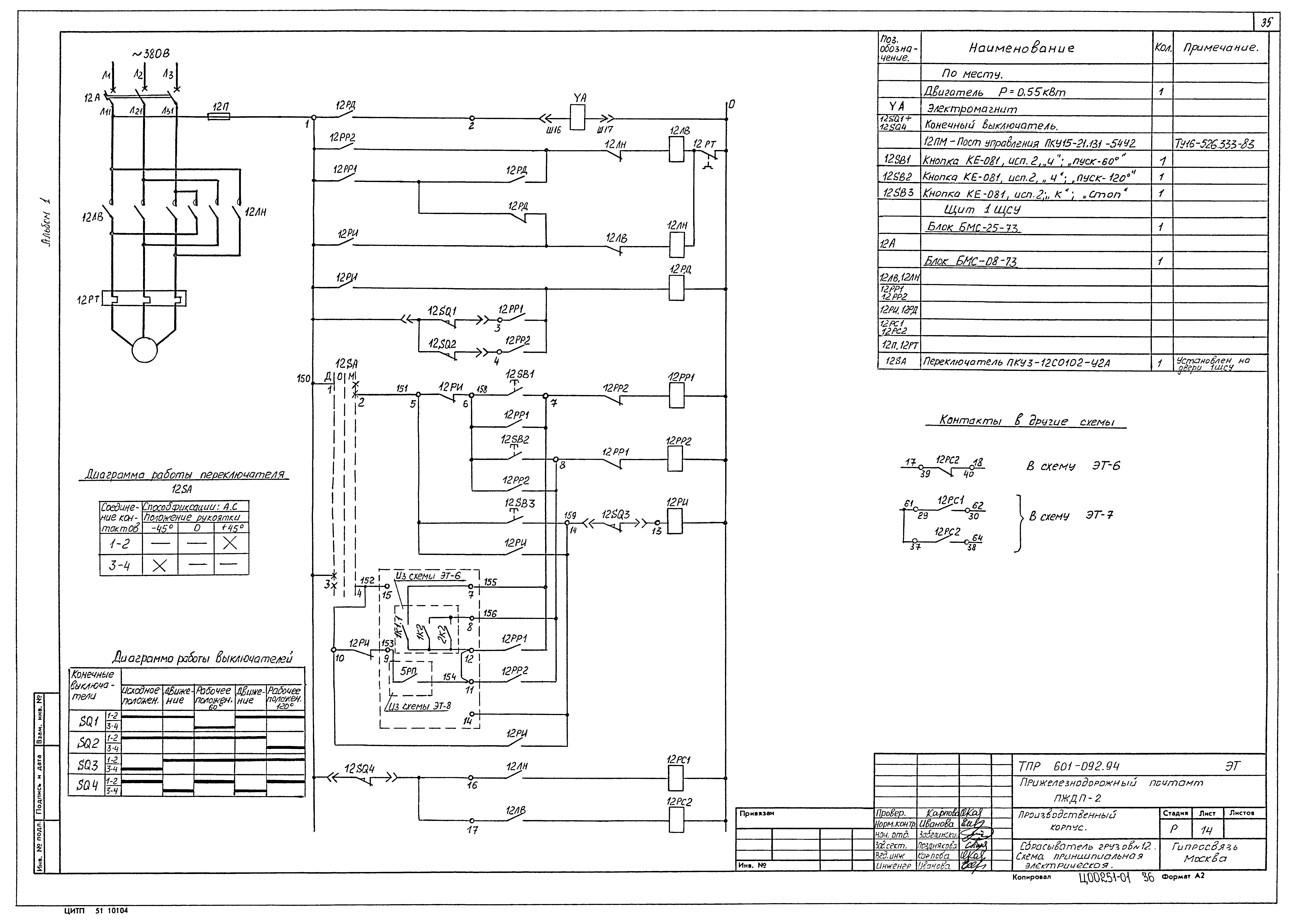 Типовые проектные решения 601-092.94