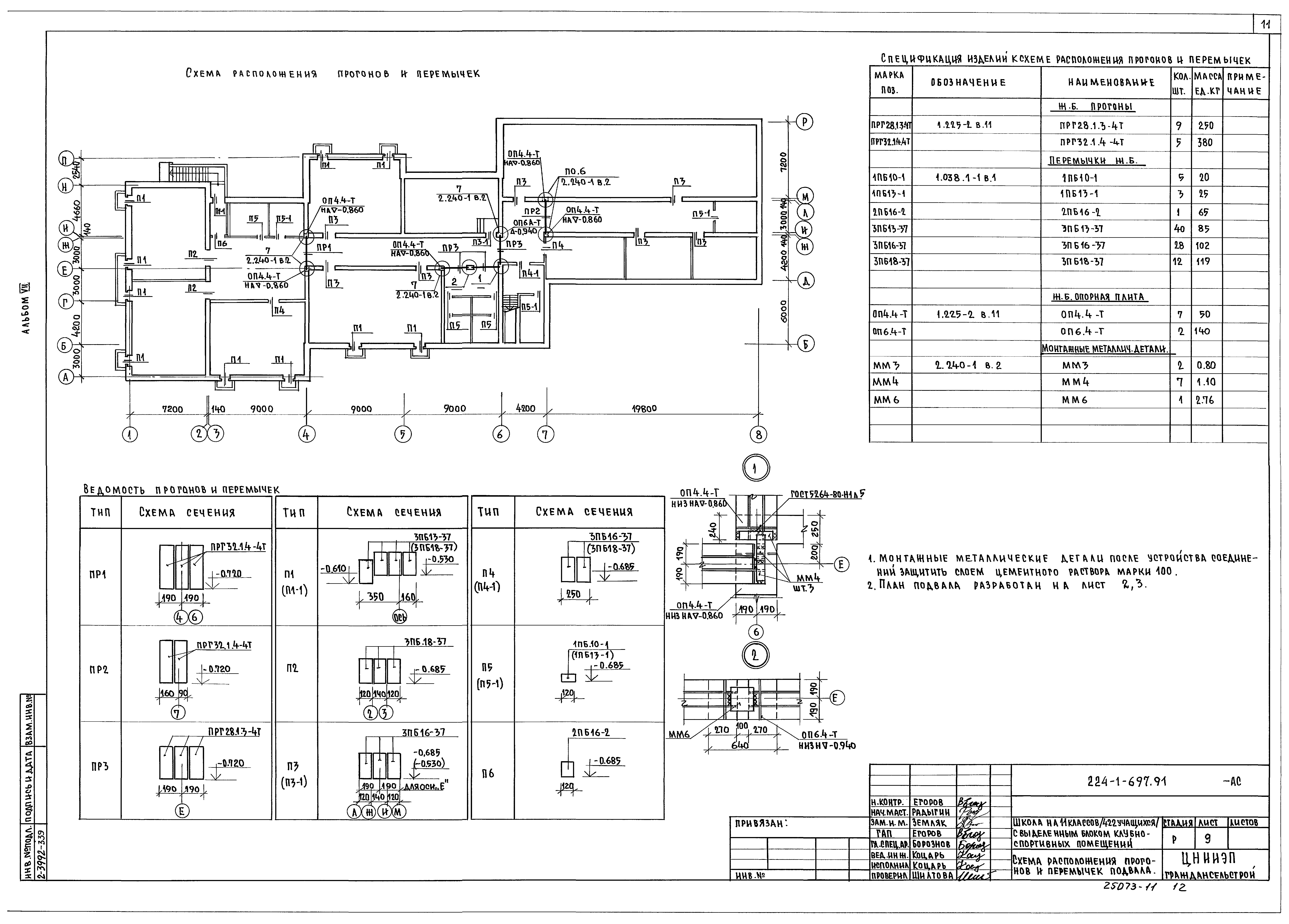 Типовой проект 224-1-697.91