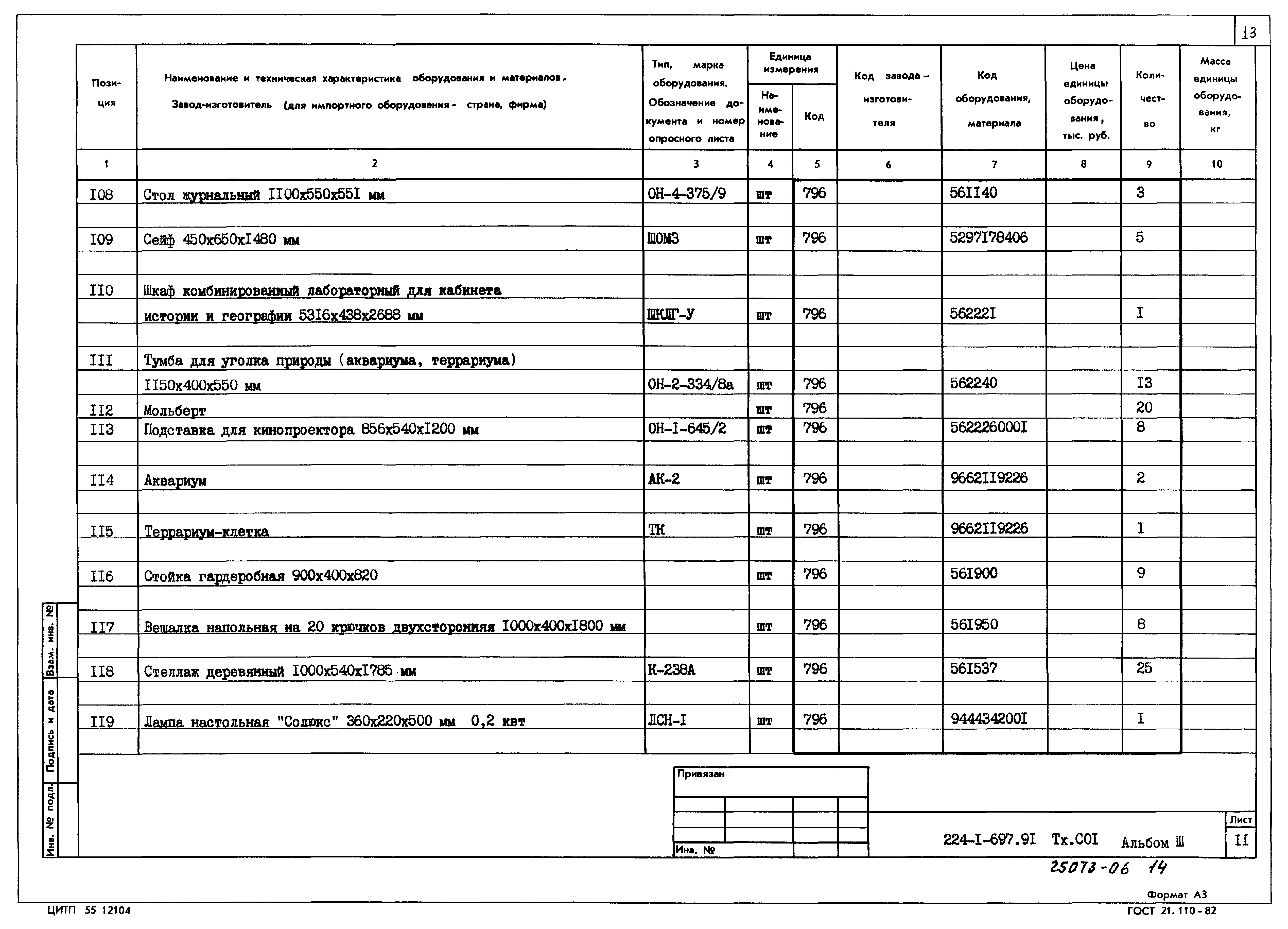 Типовой проект 224-1-697.91