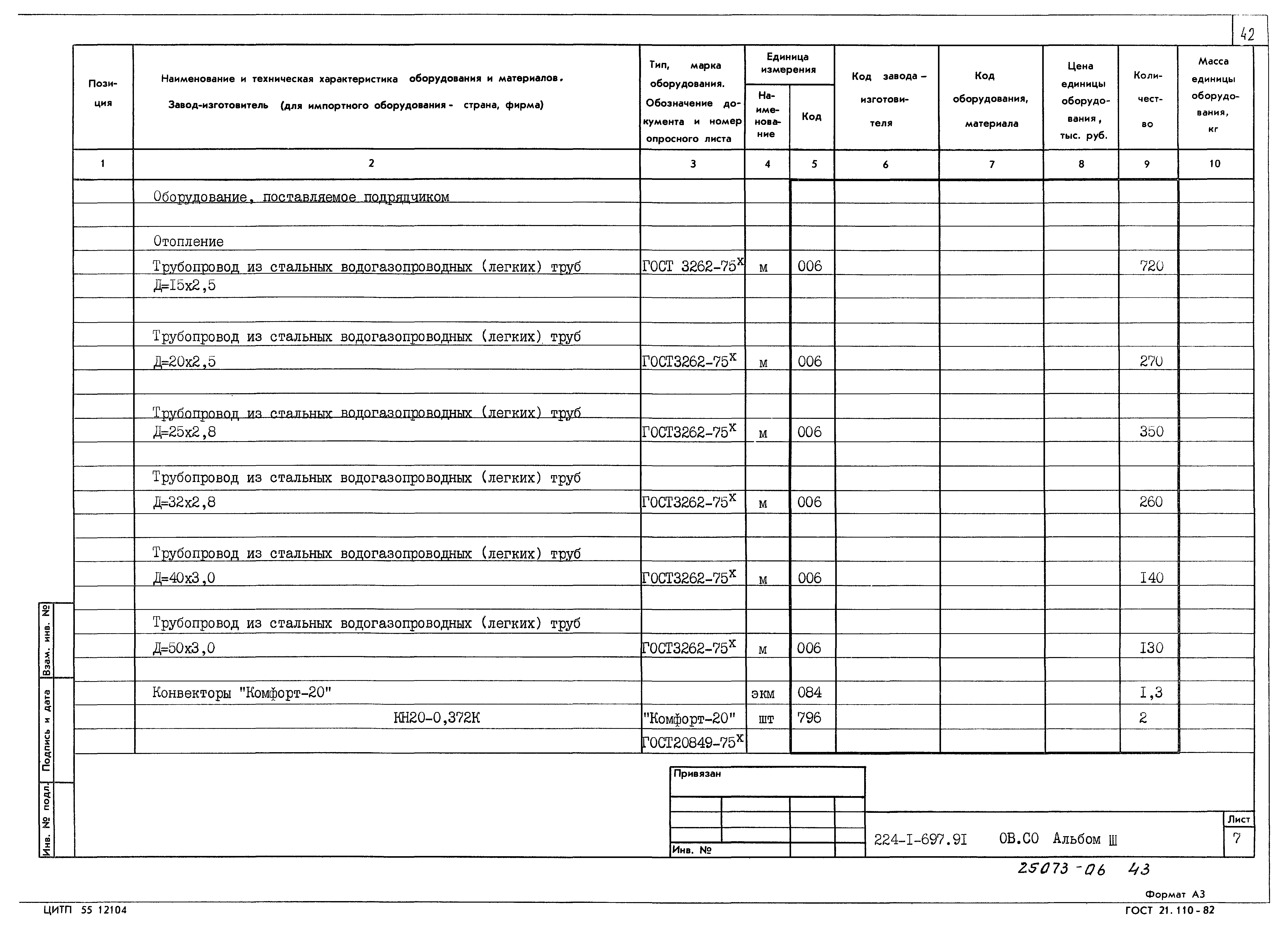 Типовой проект 224-1-697.91