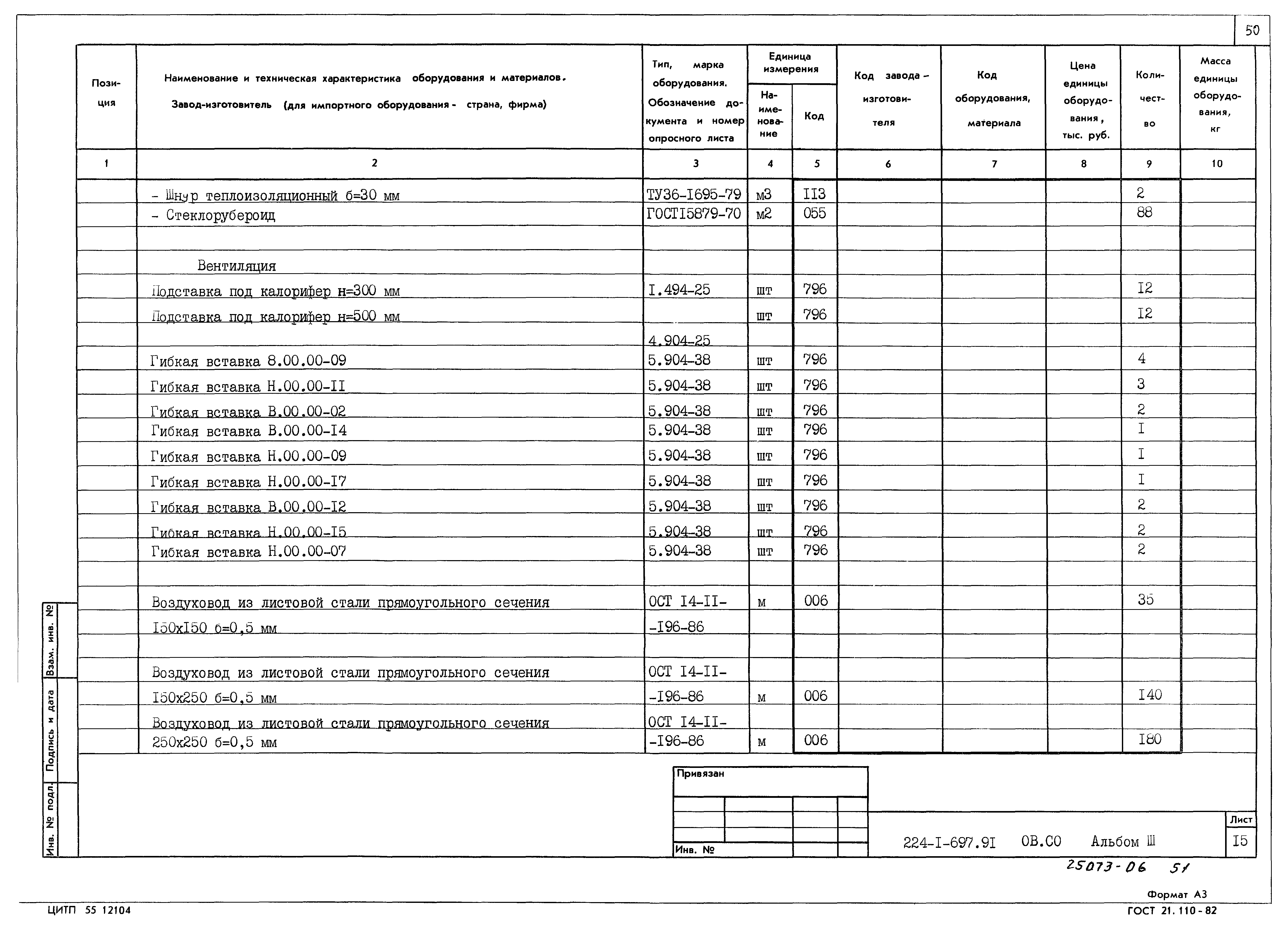 Типовой проект 224-1-697.91