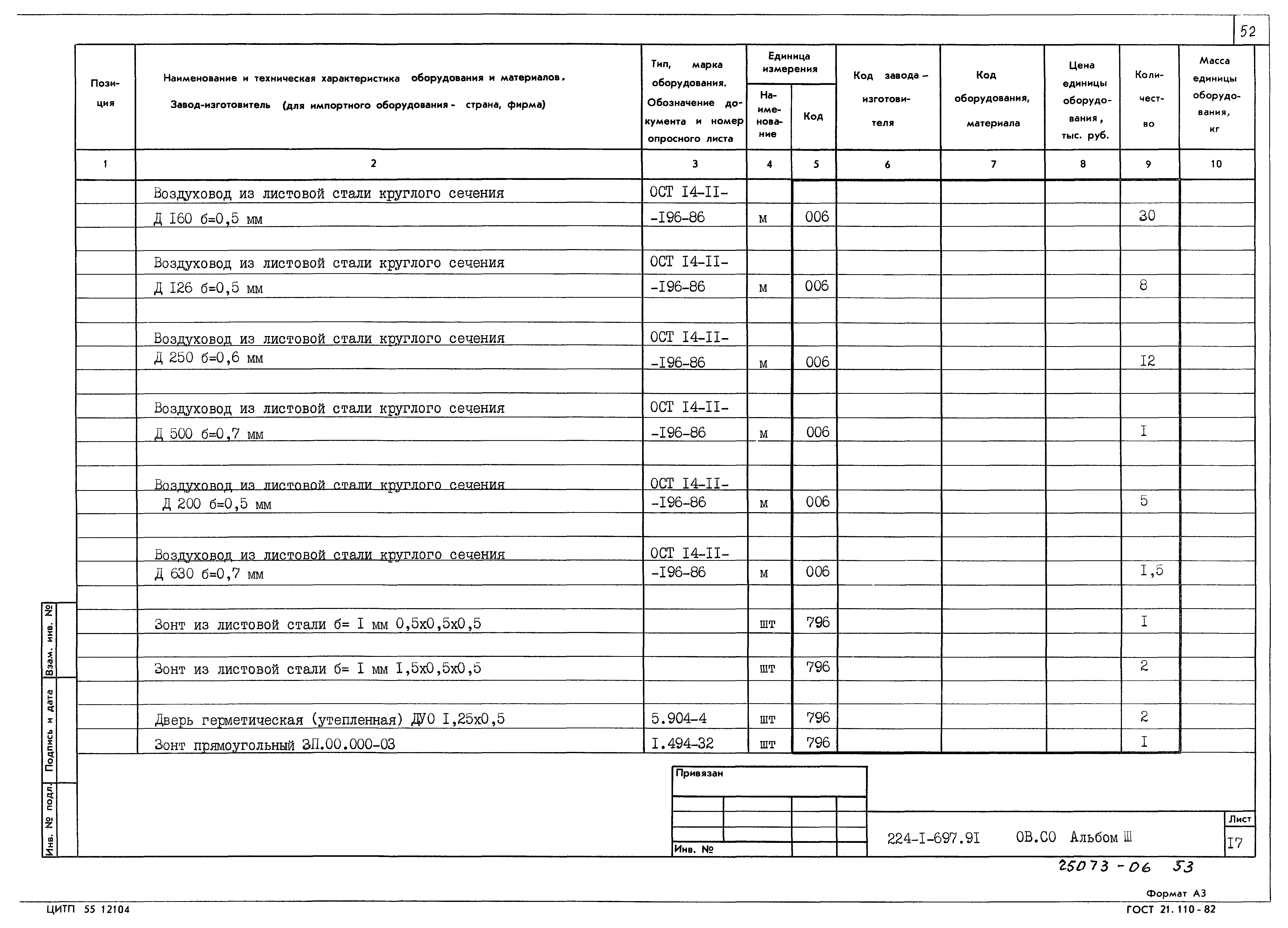Типовой проект 224-1-697.91