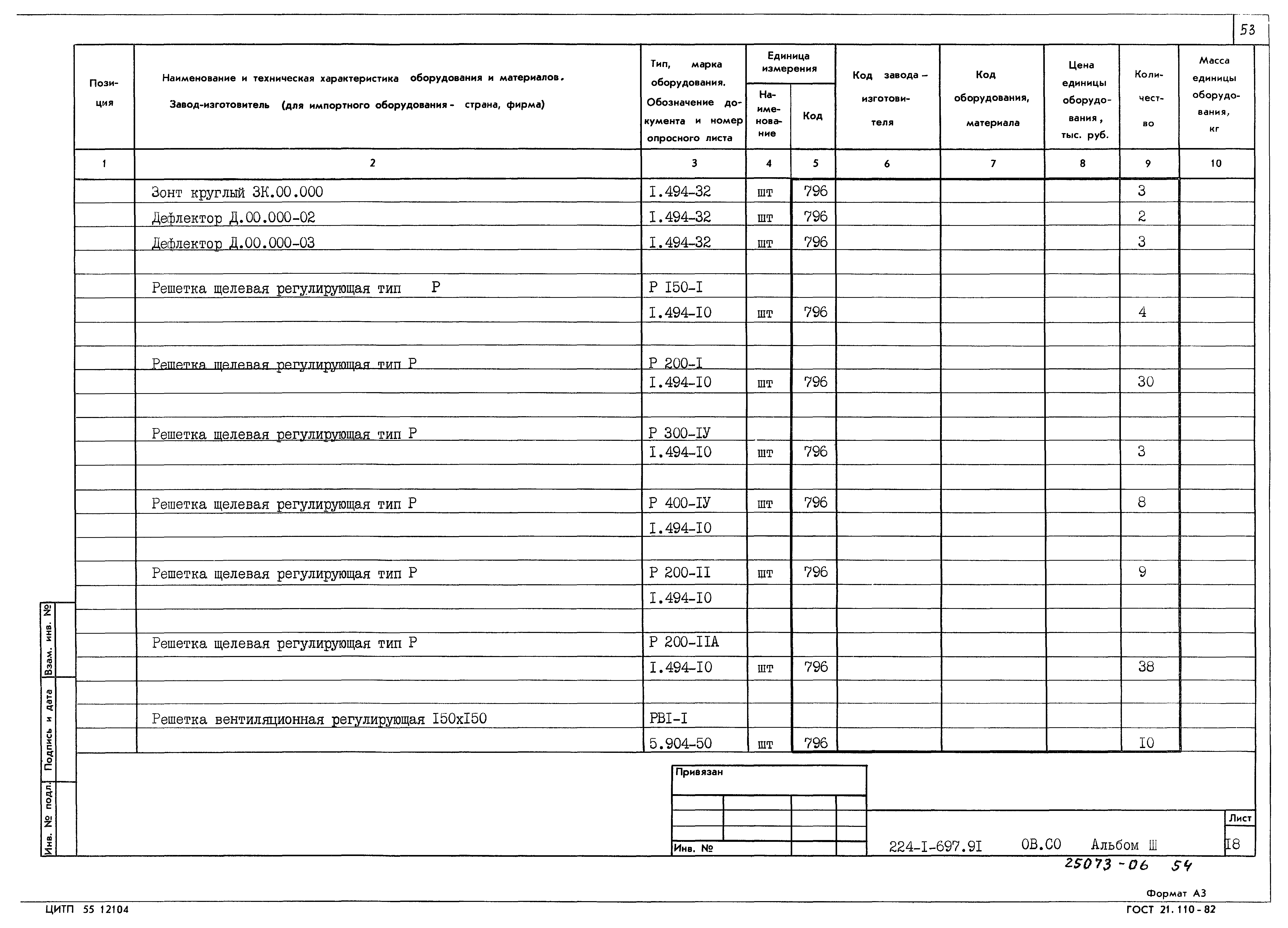 Типовой проект 224-1-697.91