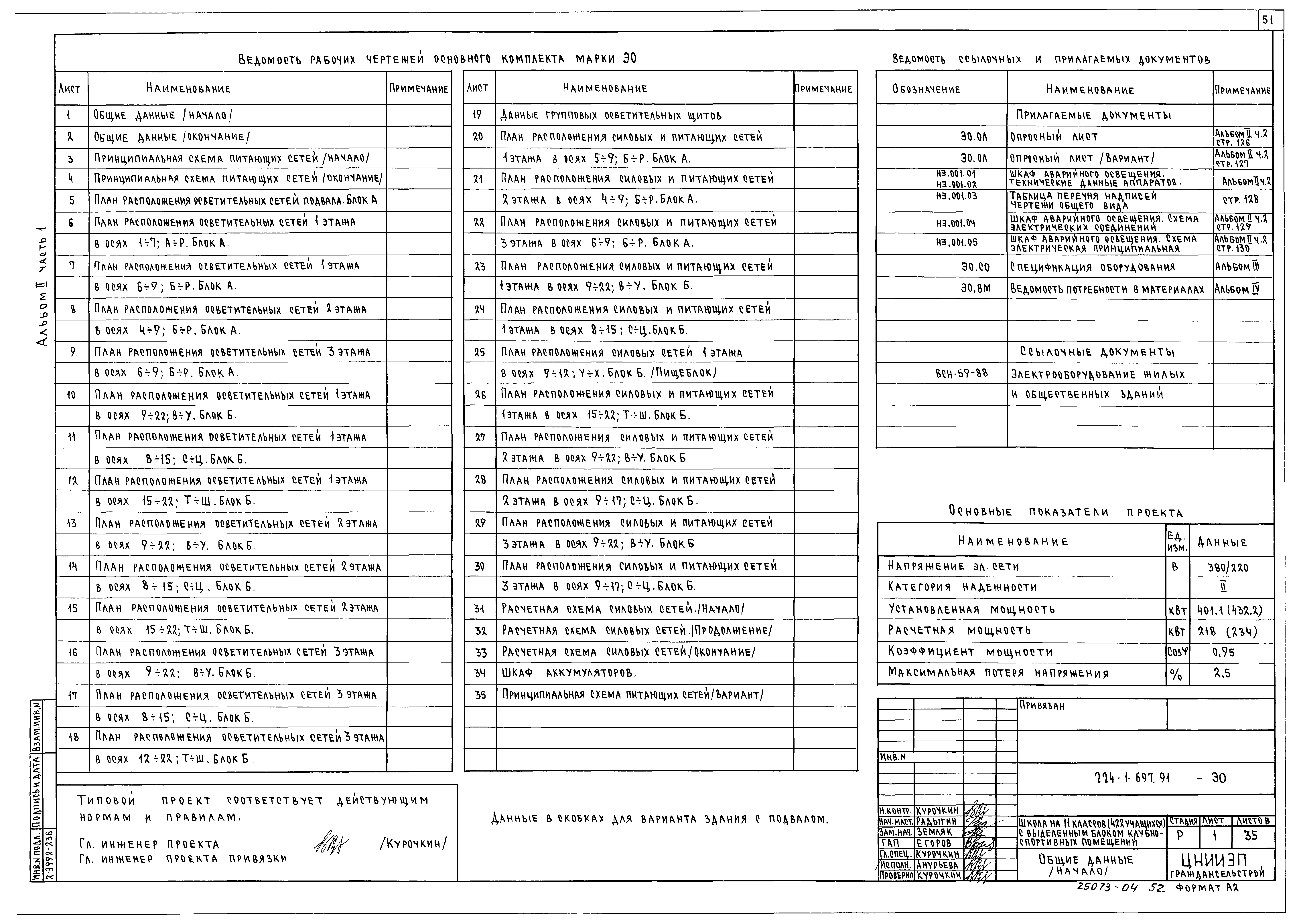 Типовой проект 224-1-697.91